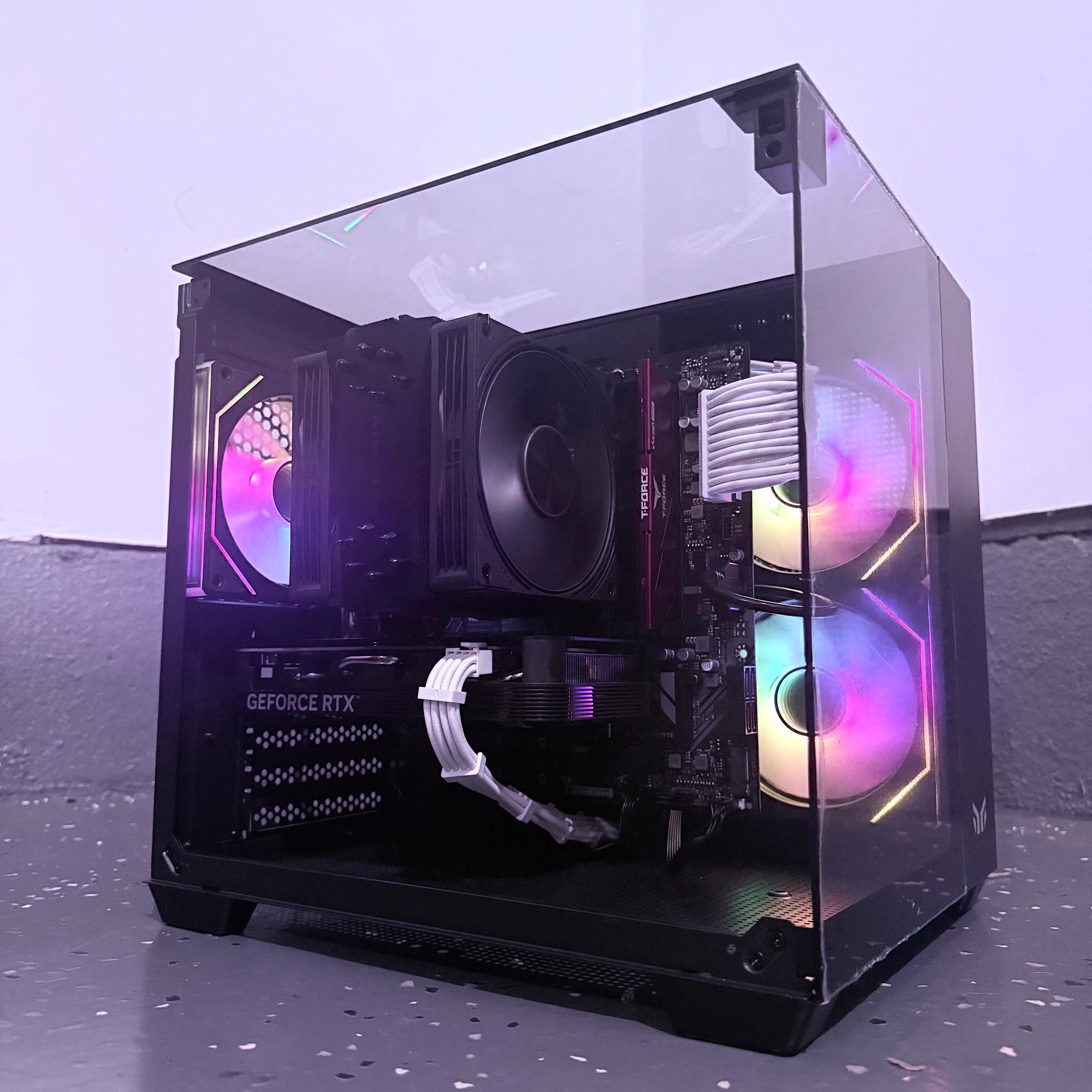 ⚫️"Black Orchid"🌸 | 1440p Gaming | RTX 4060 | i5 14400F | 16GB DDR5 | 1TB+1GB Dram SSD | Free Ship