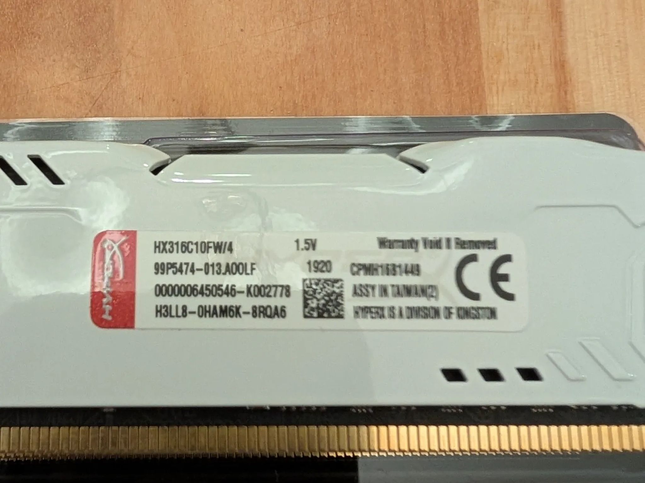Kingston HyperX Fury 16GB DDR3-1600 CL10 240-pin DRAM/DIMM (4x4GB)