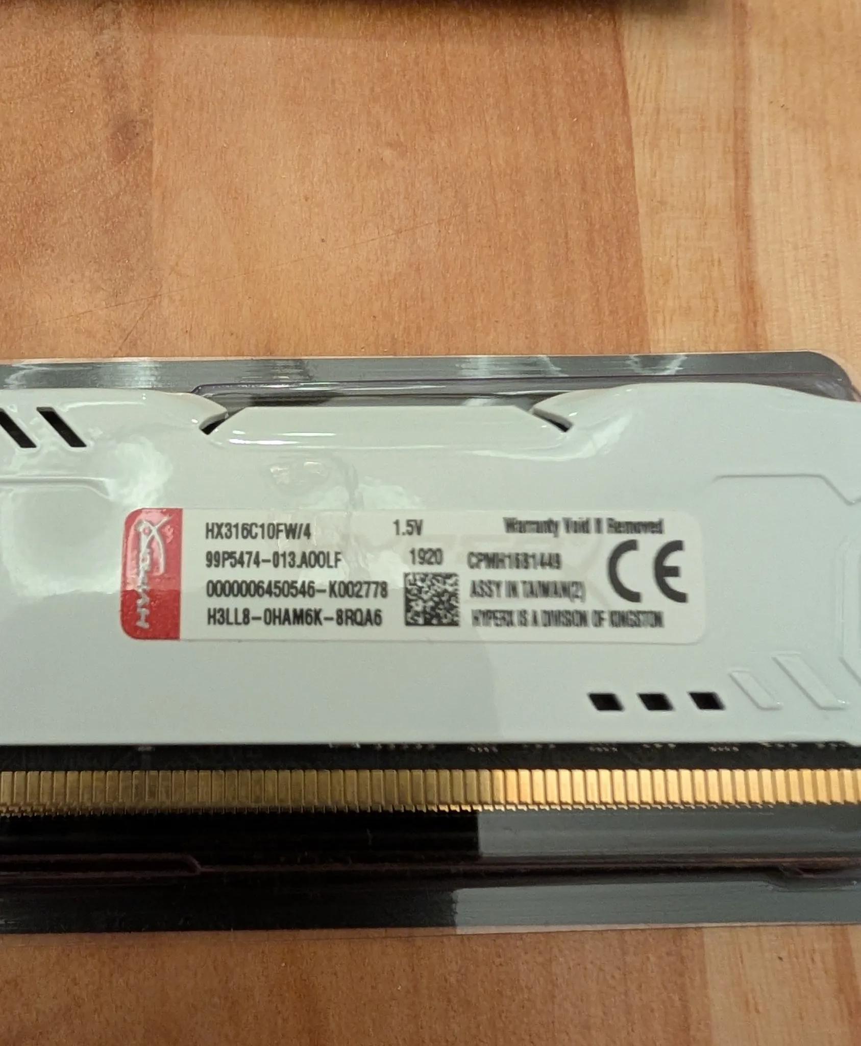 Kingston HyperX Fury 16GB DDR3-1600 CL10 240-pin DRAM/DIMM (4x4GB)