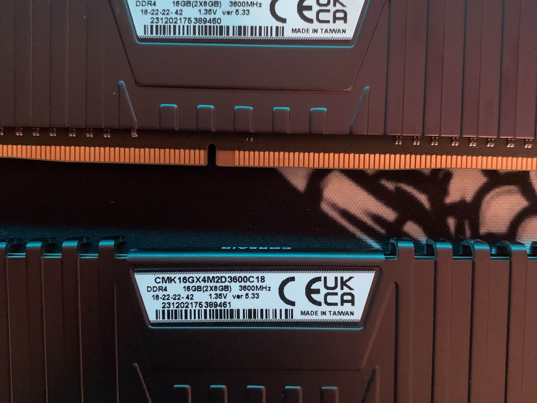 Corsair Vengeance LPX 16GB (2x8GB) DDR4‑3600 – New / Open Box