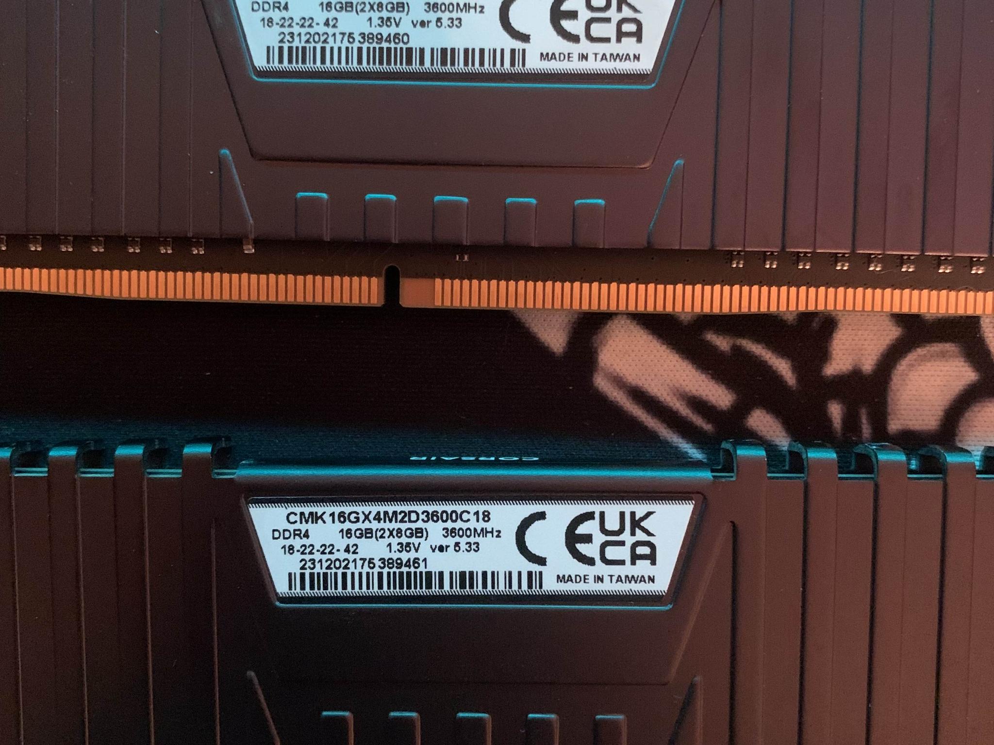 Corsair Vengeance LPX 16GB (2x8GB) DDR4‑3600 – New / Open Box