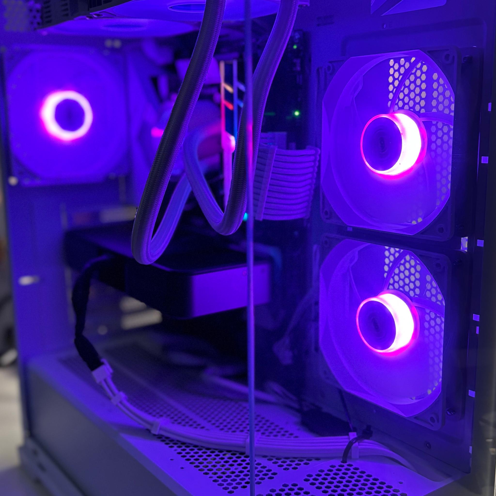 White Gaming PC - RTX 3070, Core i9 9900K, 16GB RAM, 512GB SSD