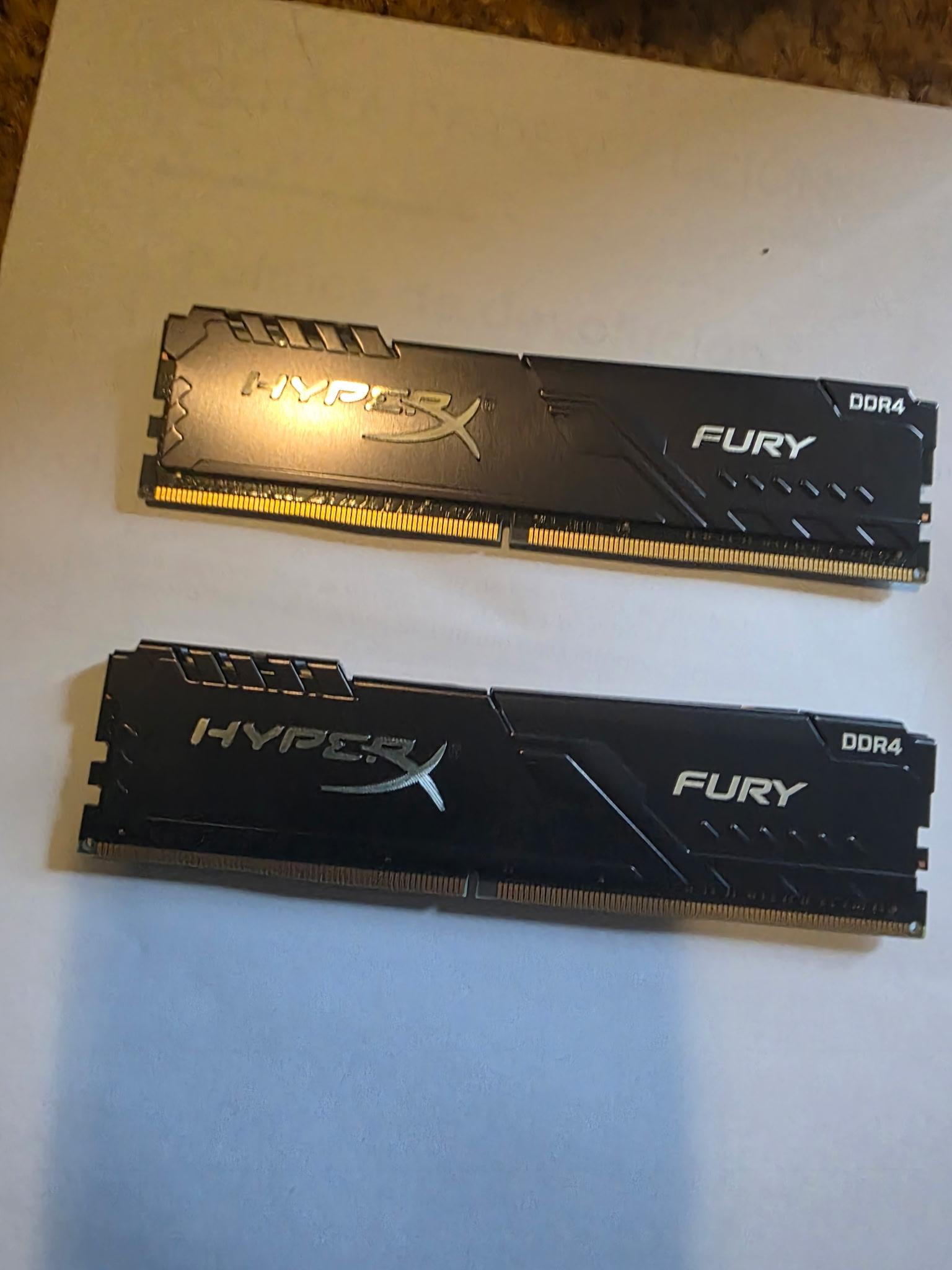 Kingston HyperX Fury 32GB DDR4-3600 (2x16GB)