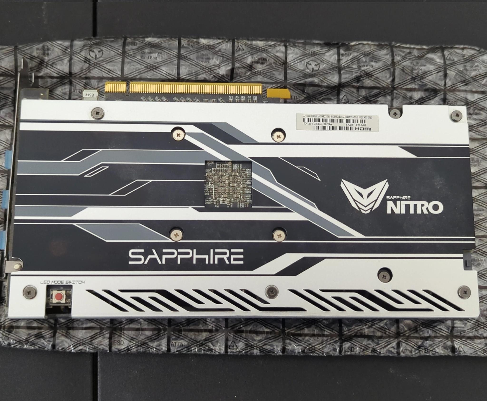 Sapphire Radeon NITRO+ RX 480 8GB in great condition with original box!