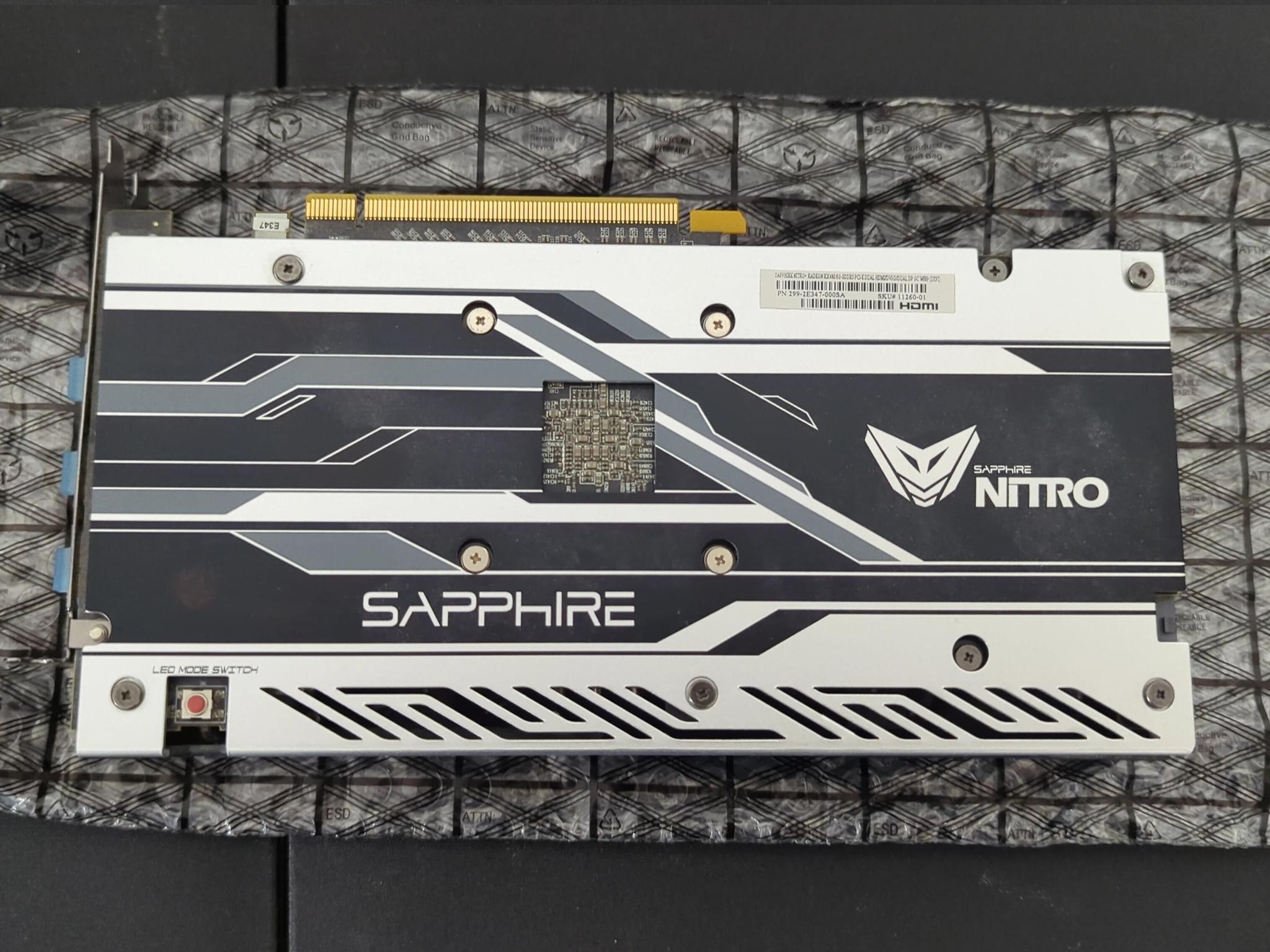 Sapphire Radeon NITRO+ RX 480 8GB in great condition with original box!