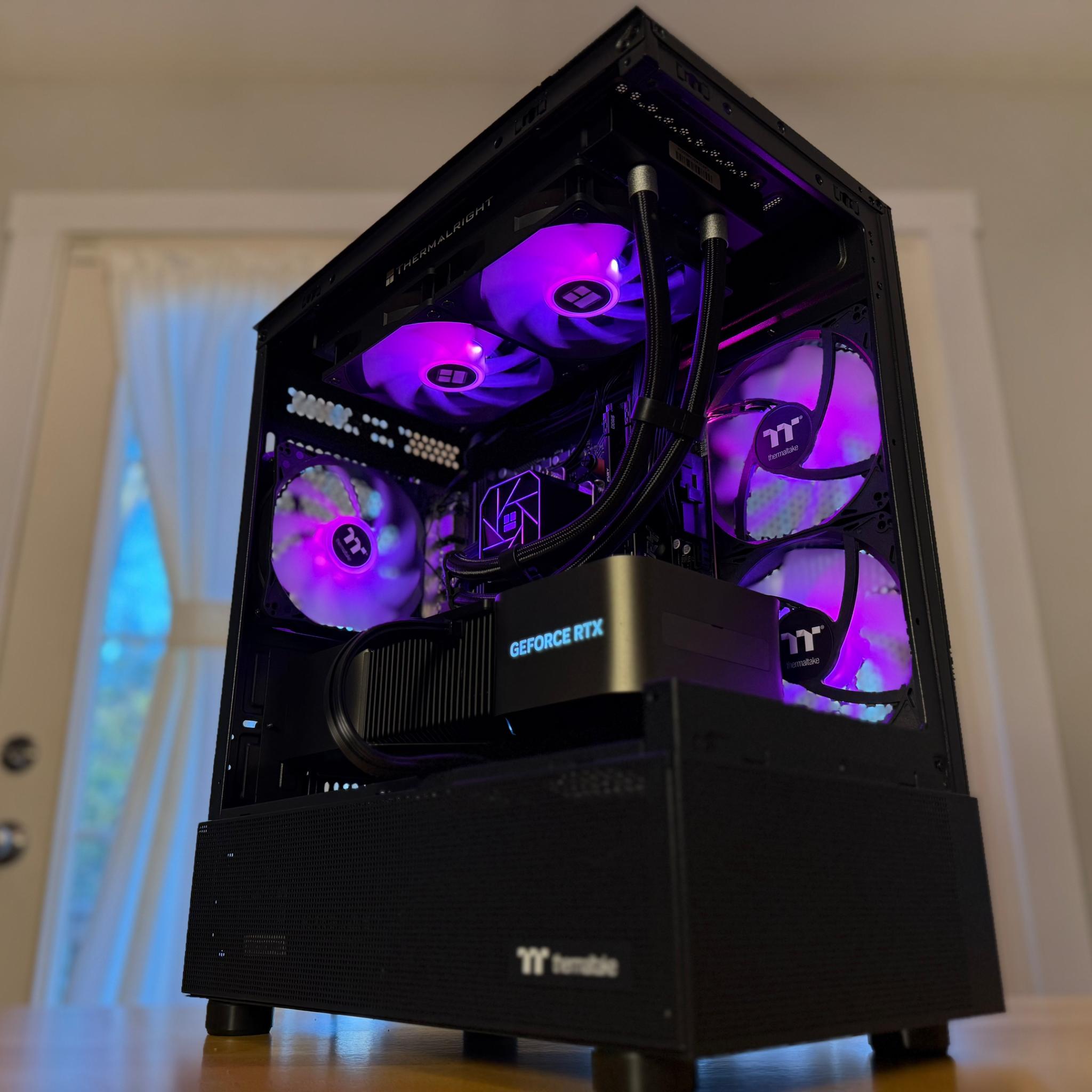 ✨☄️| RTX 4090 24gb, 9800x3d, 32gb DDR5, 2tb SSD, ARGB, WiFi Equipped Gaming PC