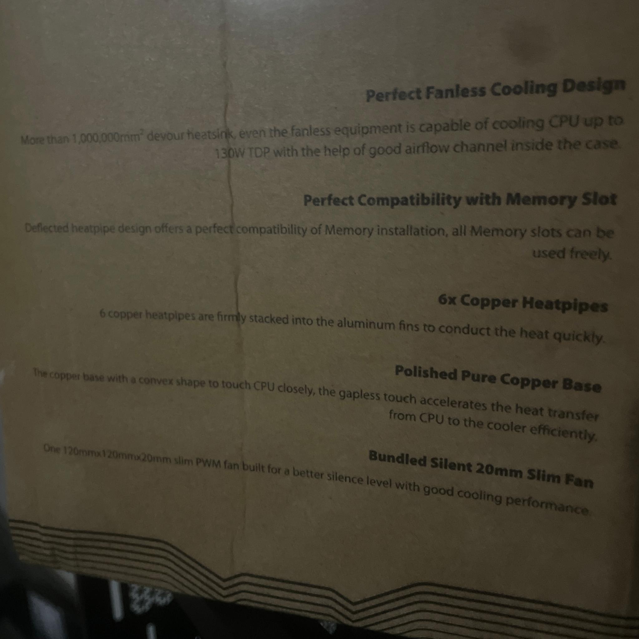 Lucifer K2 Tower Air Cooler -Open Box-