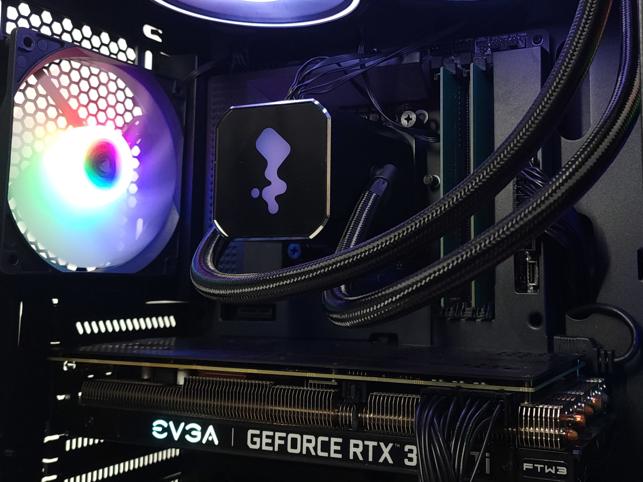 Gaming PC i7-10700K 16GB RAM 1TB SSD RTX 3060 Ti 8GB Windows 11 Computer