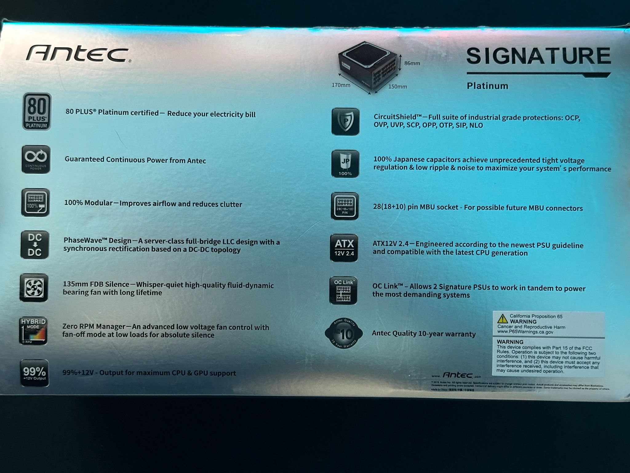 Antec Signature 1000W Platinum