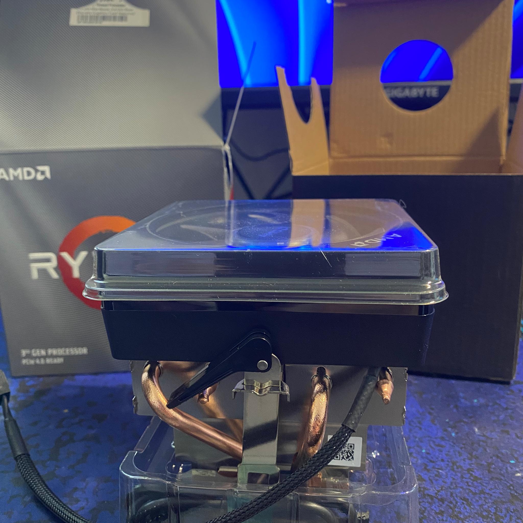 R7 3700X Box With Wraith Prism Cooler Unused in box