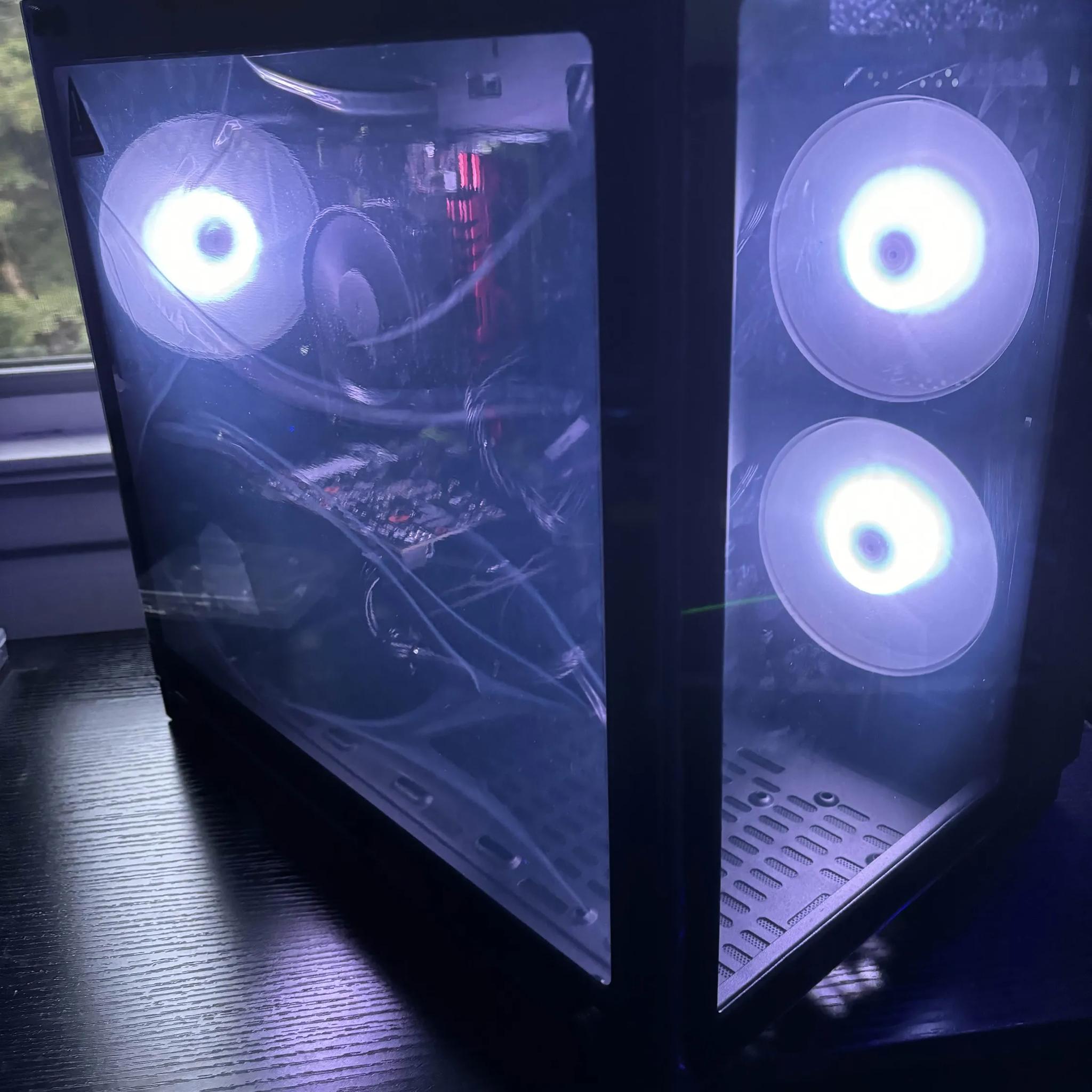 GAMING PC i5 16GB NVIDIA GTX 950 RGB Lighting RGB Fans Computer