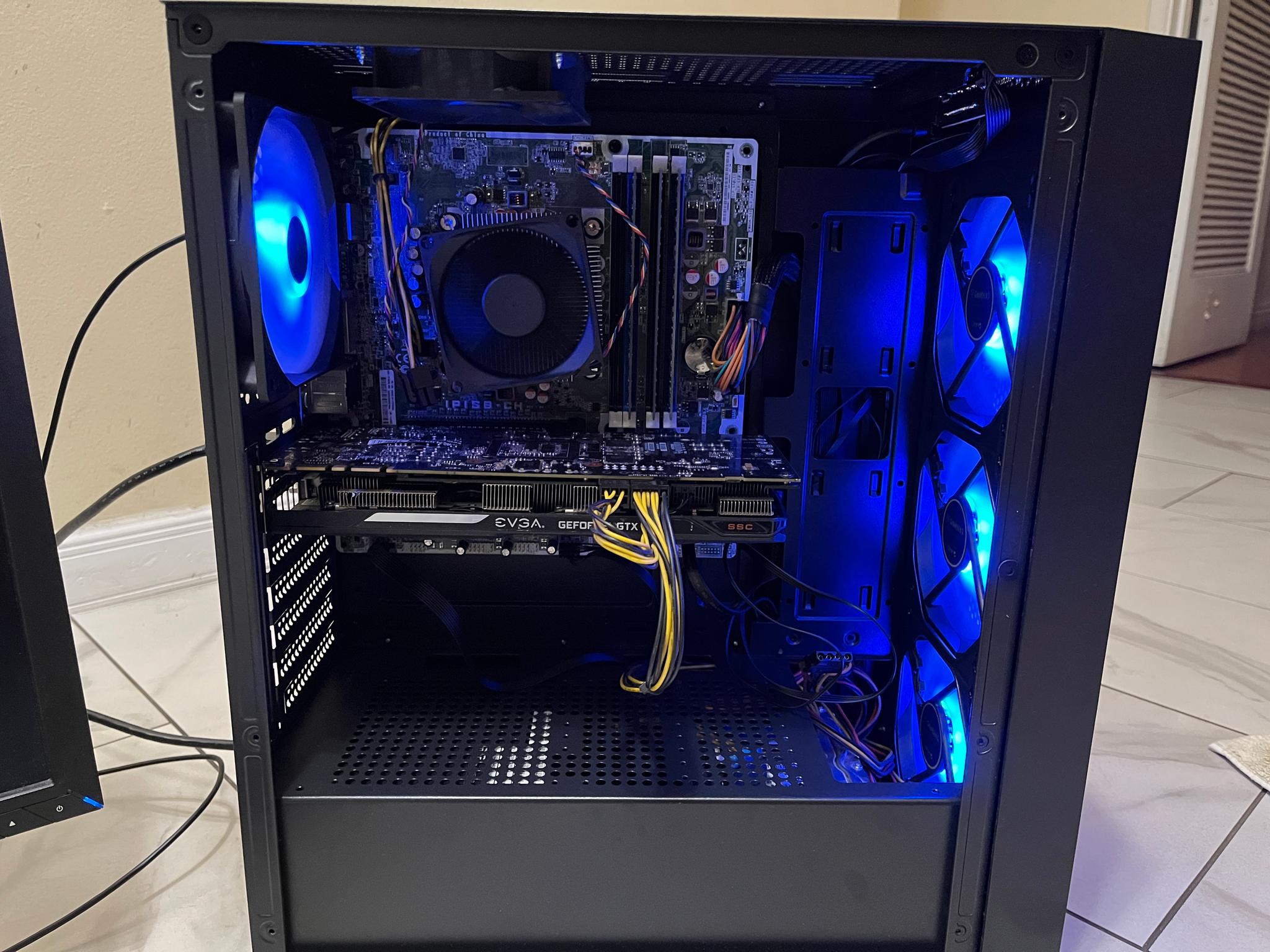 🟢🔥 Budget Gaming PC - Intel i7-2600, GTX 970, 1.2 TB Storage, 12 GB RAM w/ RGB Case🟢🖥️