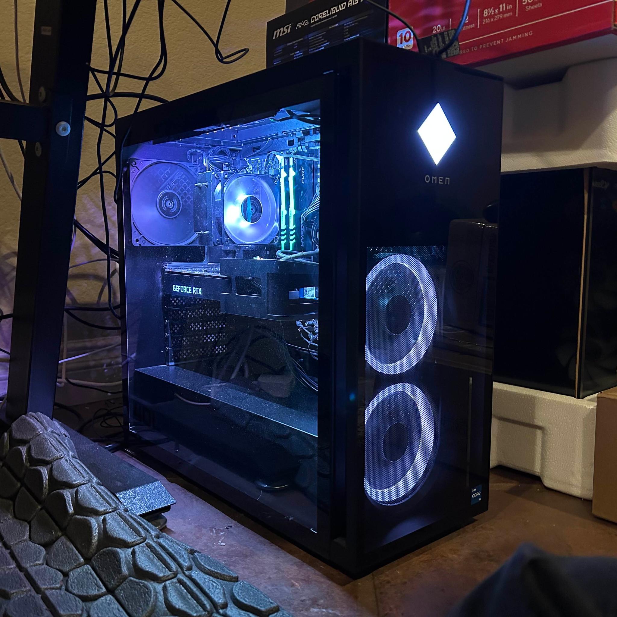 HP Omen 40L | RTX 3060 12GB | Intel i5 12400F | 16GB DDR4 |