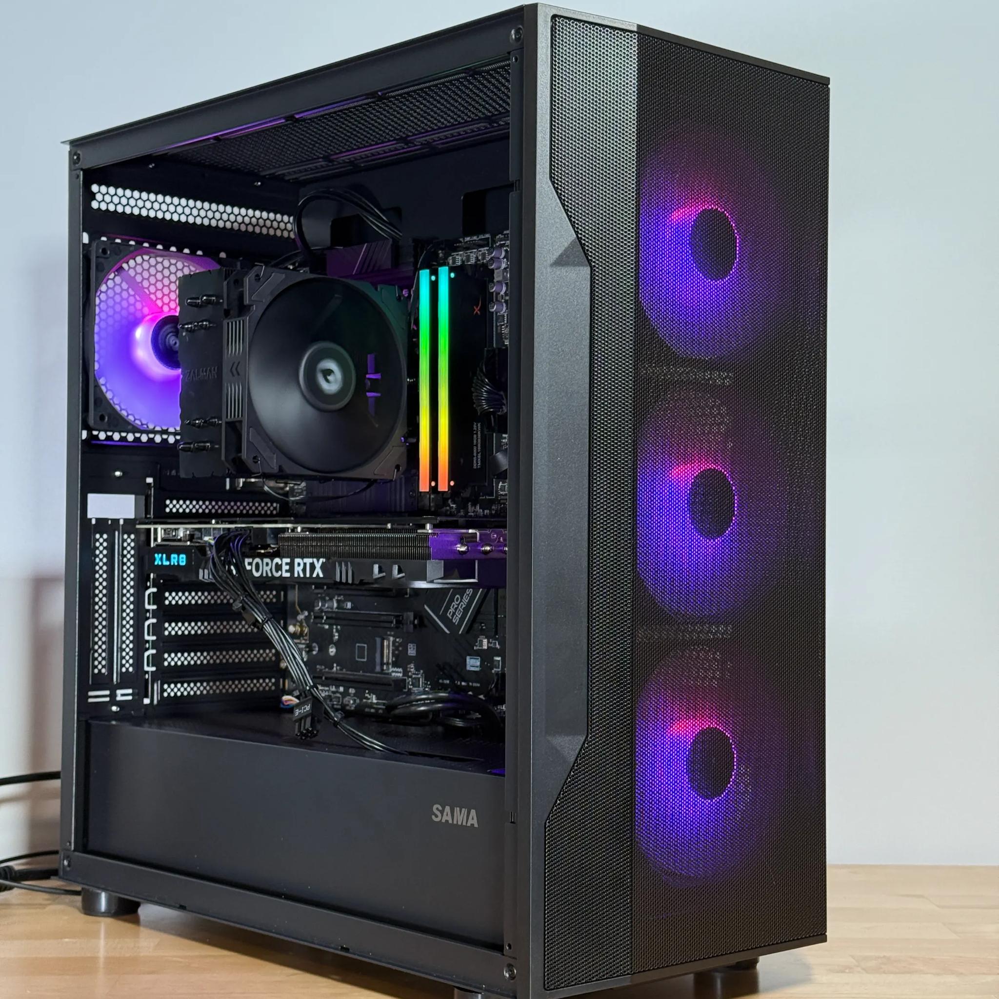 RTX 4070 Ryzen 5 7600X Gaming PC