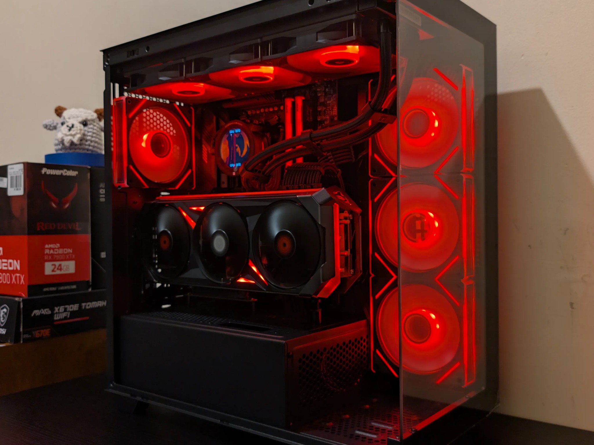 🔥🐈‍⬛ 4K Gaming Beast | RX 7900XTX | Ryzen 9 7900X | 2TB SSD | 32GB RAM | WiFi 6 & Bluetooth 🐈‍⬛🔥