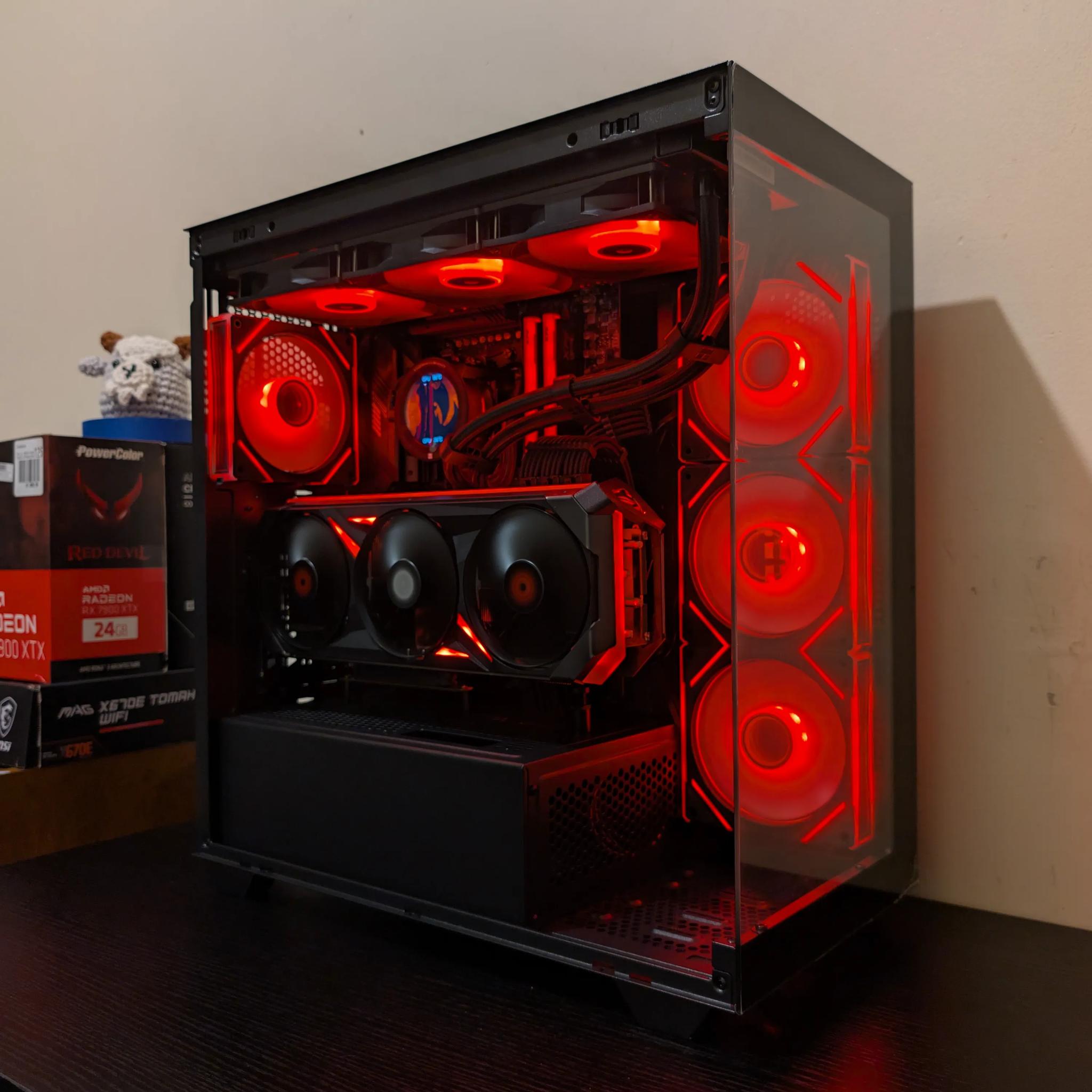 🔥🐈‍⬛ 4K Gaming Beast | RX 7900XTX | Ryzen 9 7900X | 2TB SSD | 32GB RAM | WiFi 6 & Bluetooth 🐈‍⬛🔥
