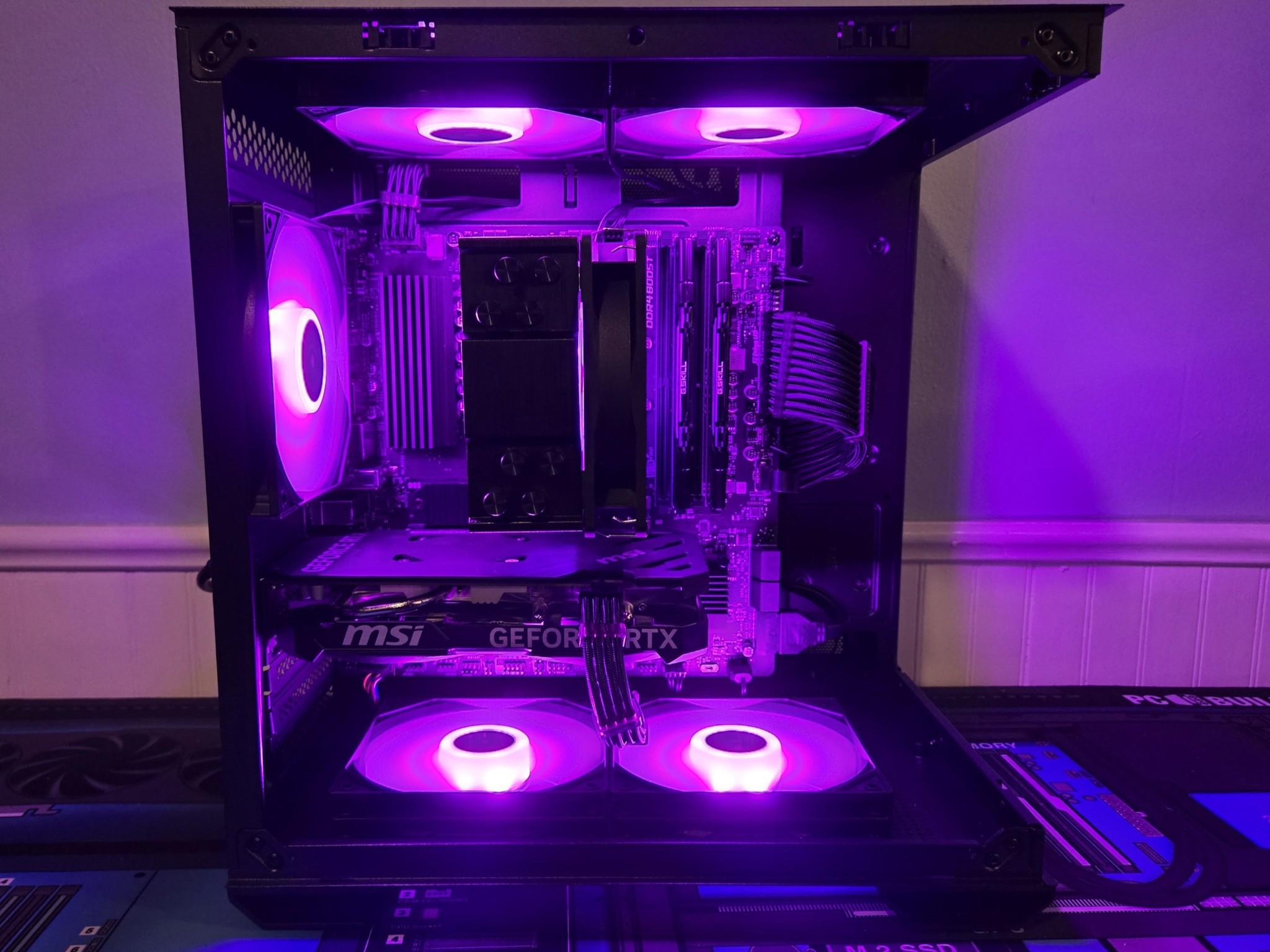 🖥️🎮MSI 1080p gaming PC 🐉🖥️ |Ryzen 5 5600| RTX 4060| 32GB DDR4| 1TB SSD| Wifi/BT| Win 11 pro🎮🖥️