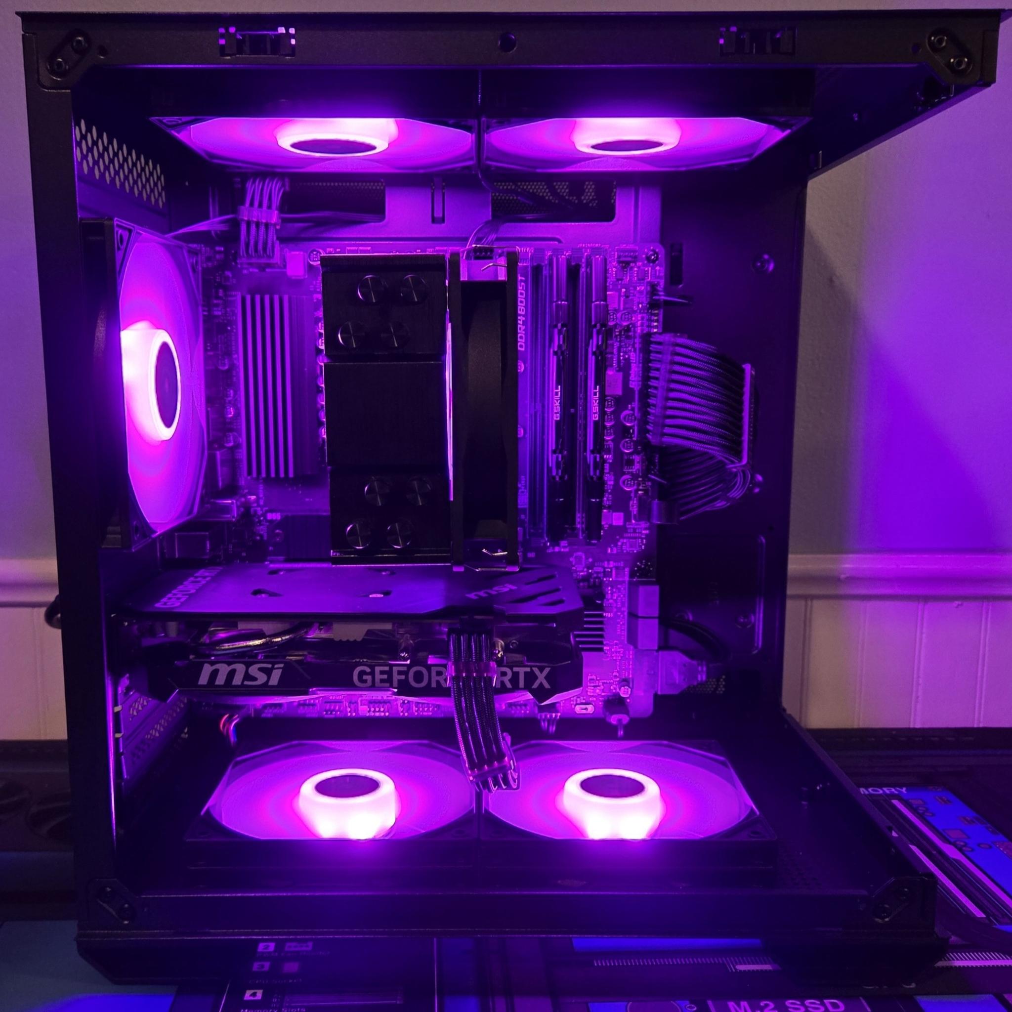 🖥️🎮MSI 1080p gaming PC 🐉🖥️ |Ryzen 5 5600| RTX 4060| 32GB DDR4| 1TB SSD| Wifi/BT| Win 11 pro🎮🖥️