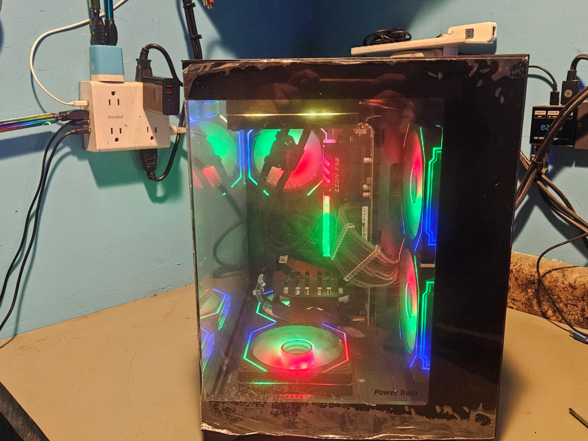 Power Train PT-G777B Ryzen 7 5800X/RX 6600M/32gigs DDR4