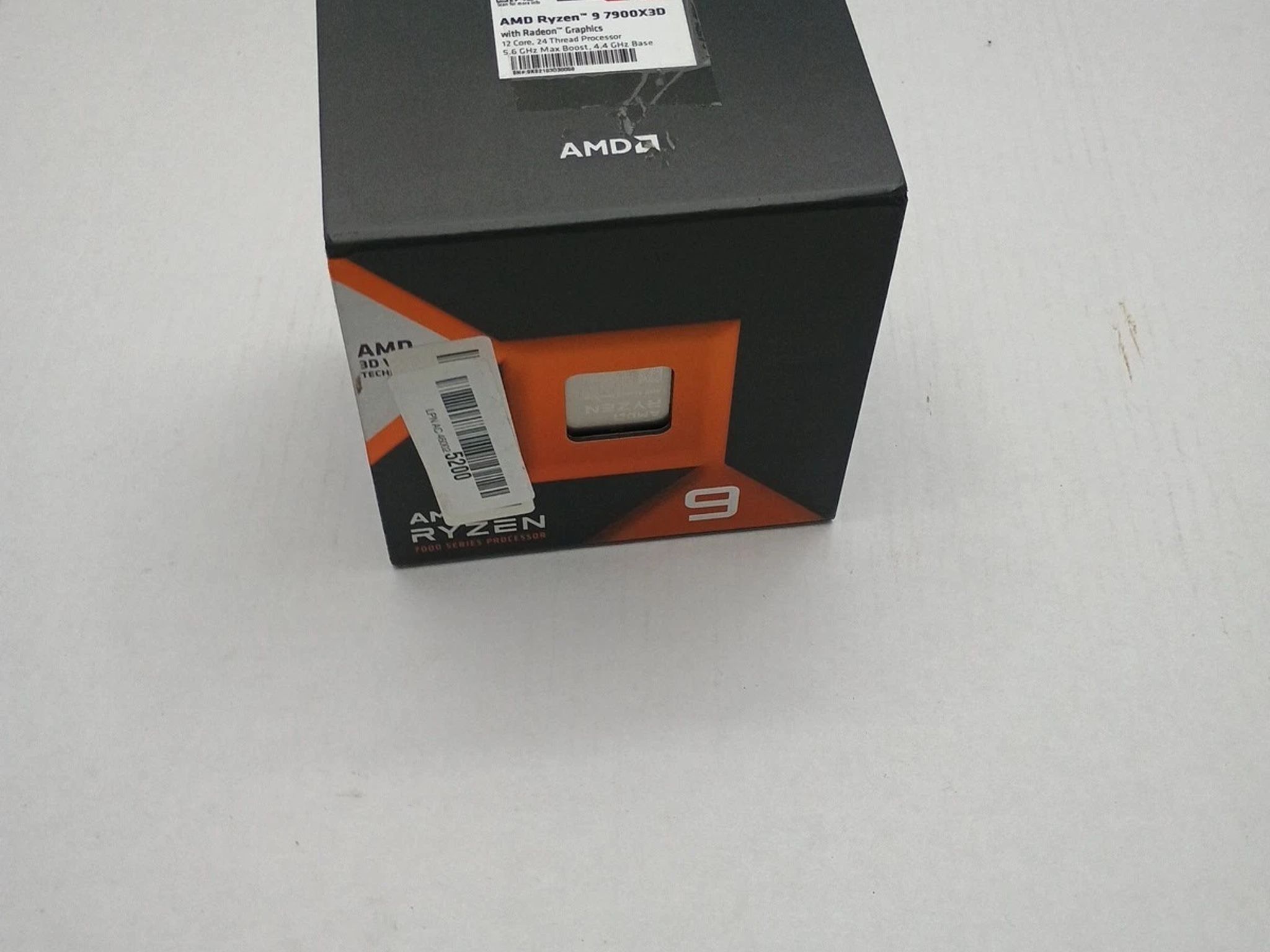 AMD Ryzen 9 7900X3D AM5 5.6 GHz, 12 Cores