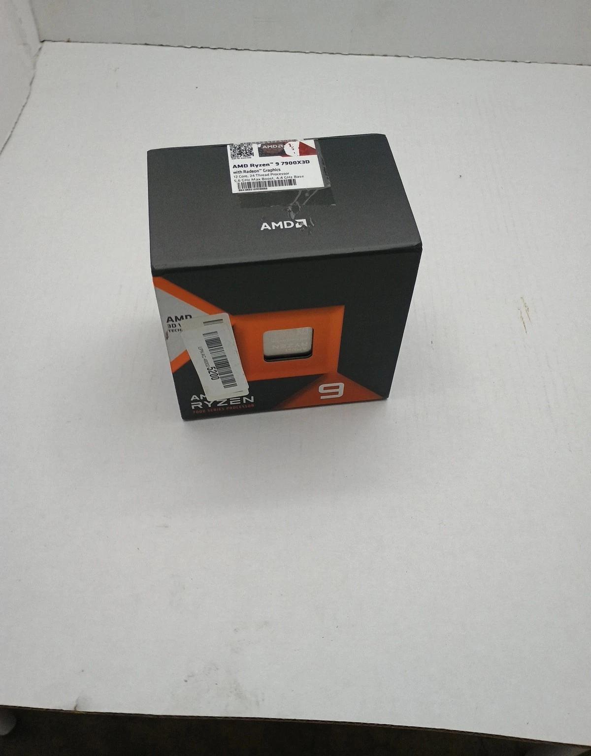 AMD Ryzen 9 7900X3D AM5 5.6 GHz, 12 Cores