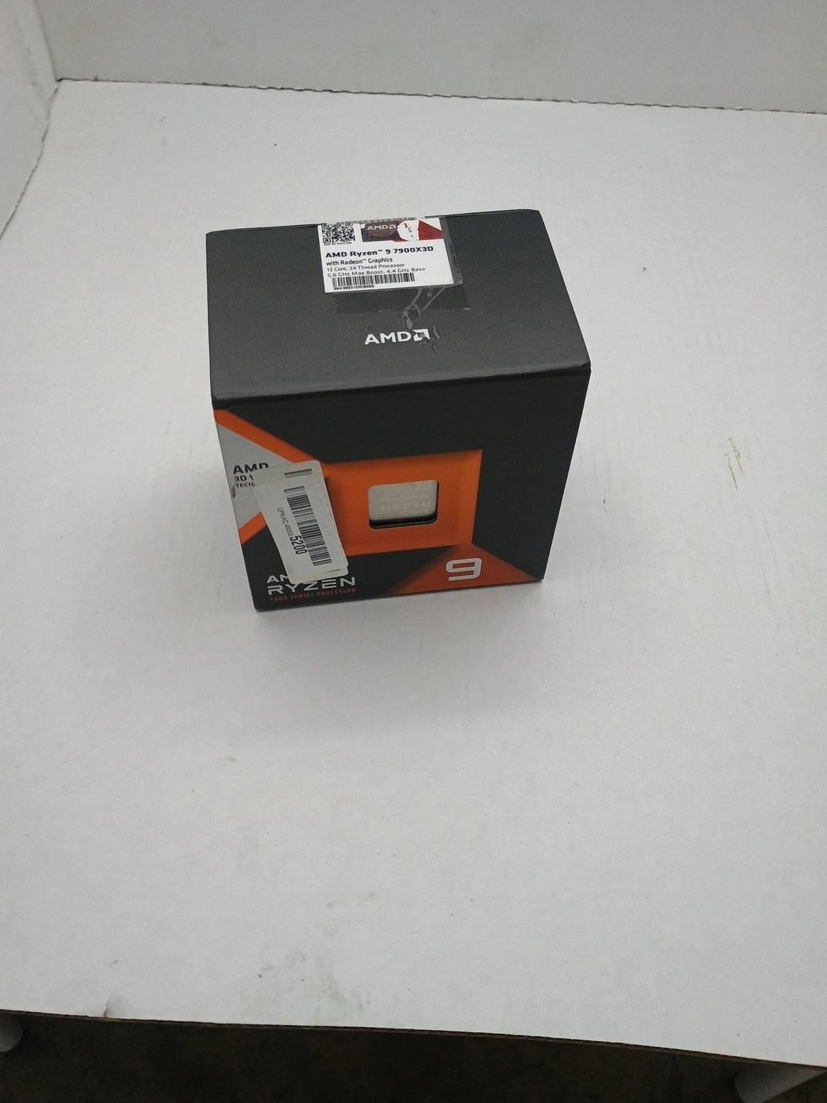 AMD Ryzen 9 7900X3D AM5 5.6 GHz, 12 Cores