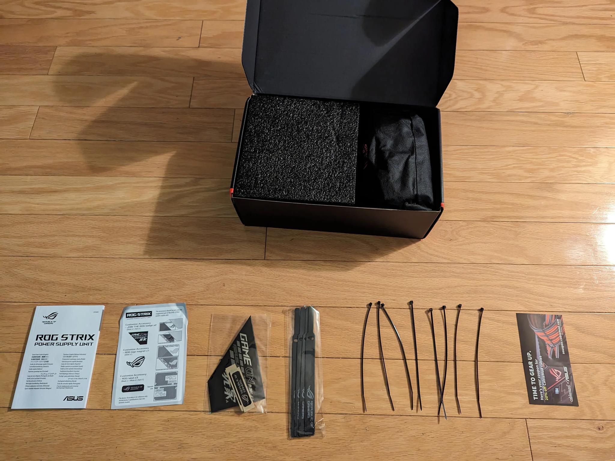 New Unused Open RoG Strix 1000W PSU For Sale!
