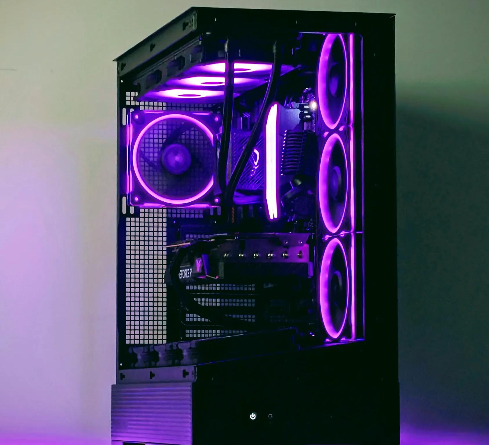 ASUS BEAST GAMING PC | RYZEN 7600X3D | RTX 3080 | RYUJIN II LCD SCREEN AIO | 32GB RAM | 1440P/4K