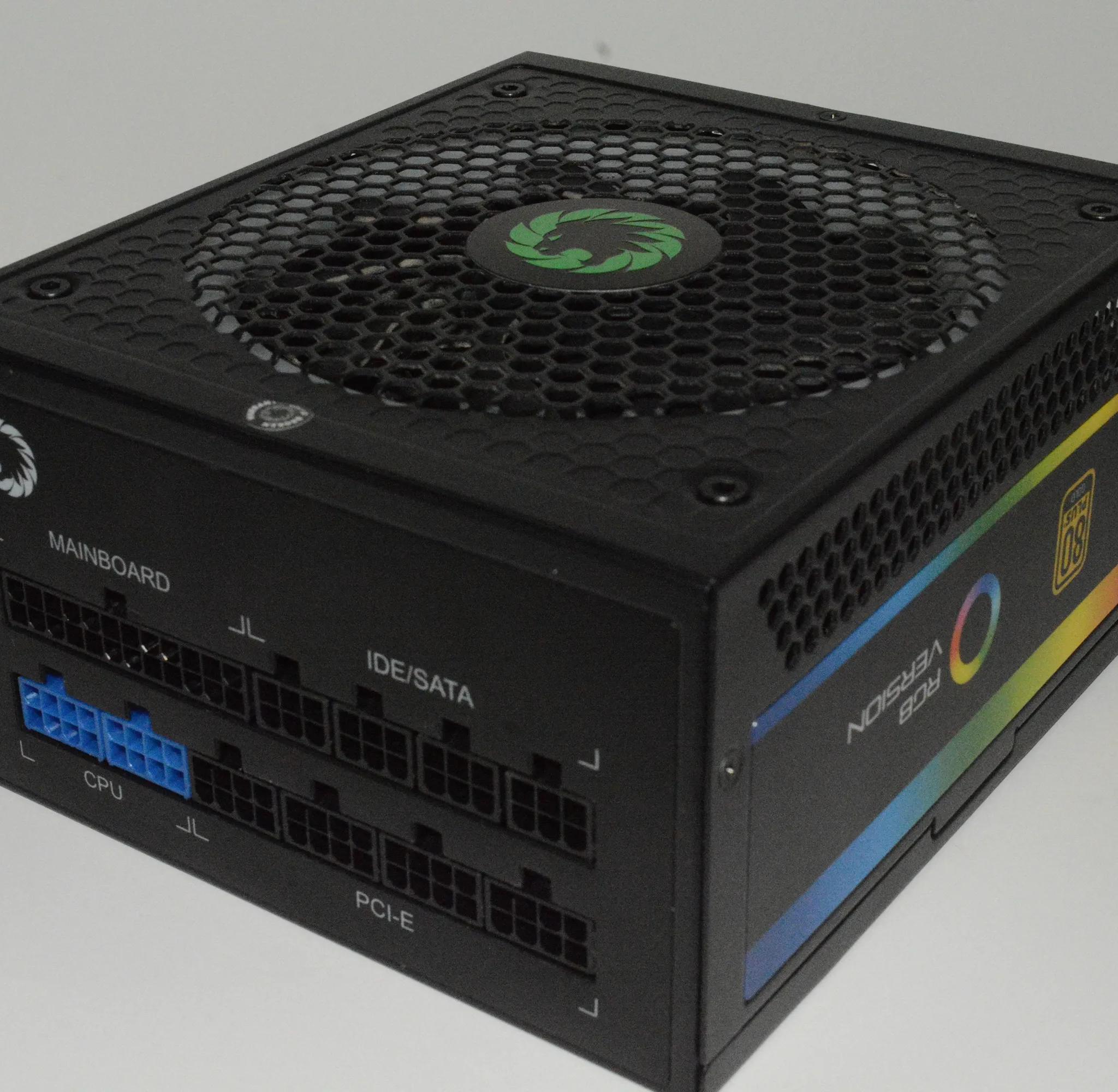 GAMEMAX 750W RGB Power Supply, 80 Plus Gold, Fully Modular, RGB-750