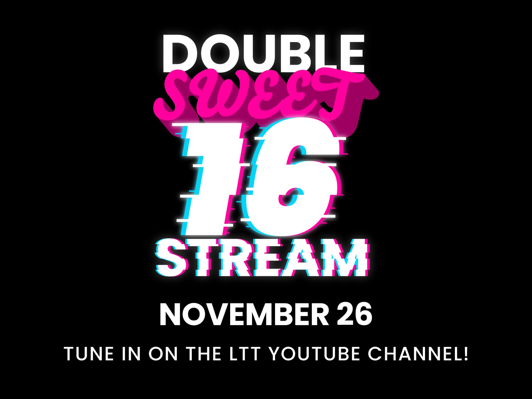 LTT Double Sweet 16 for local charity| Intel I7-14700KF | RTX 4070 Super