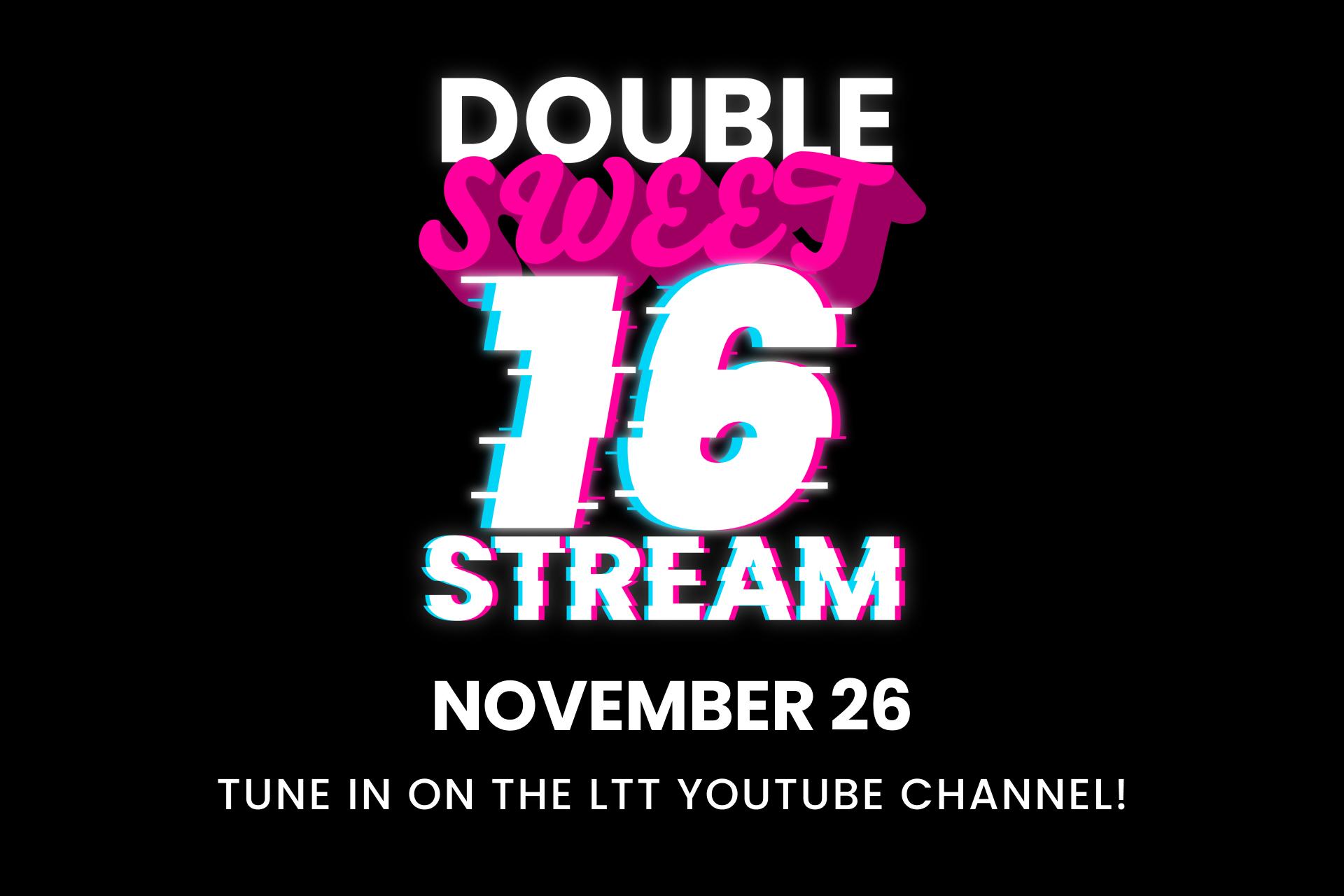 LTT Double Sweet 16 for local charity| Intel I7-14700KF | RTX 4070 Super