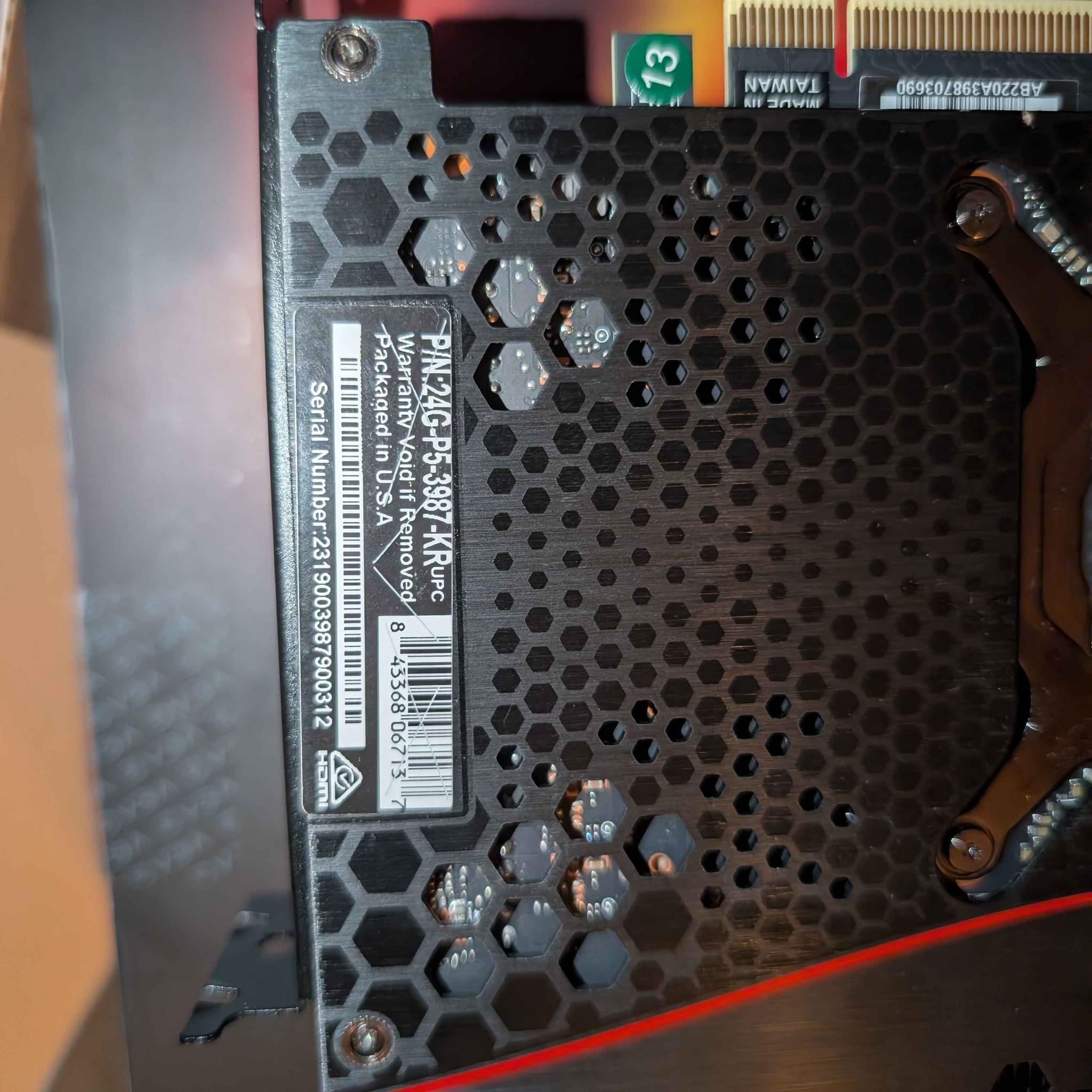 EVGA FTW3 Ultra Gaming Geforce RTX 3090 - Manufacturer refurbished