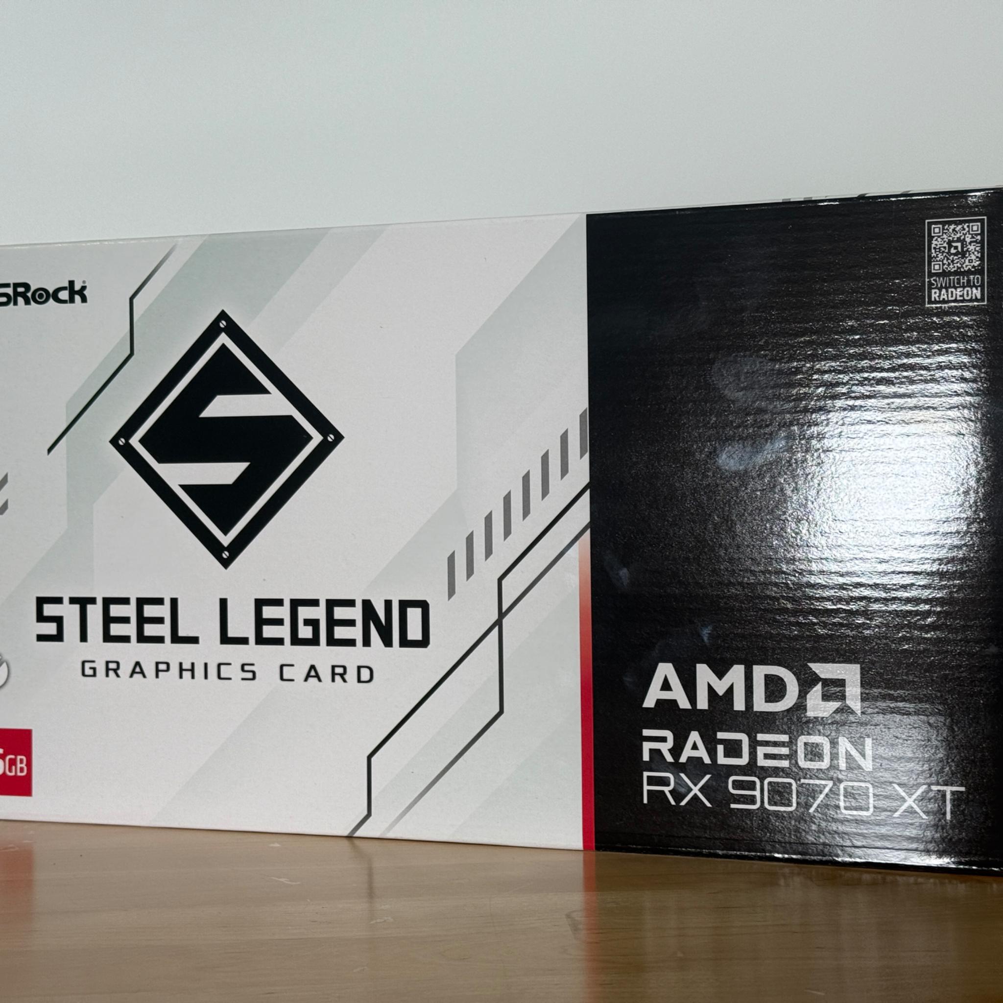RX 9070XT  Asrock Steel Legend