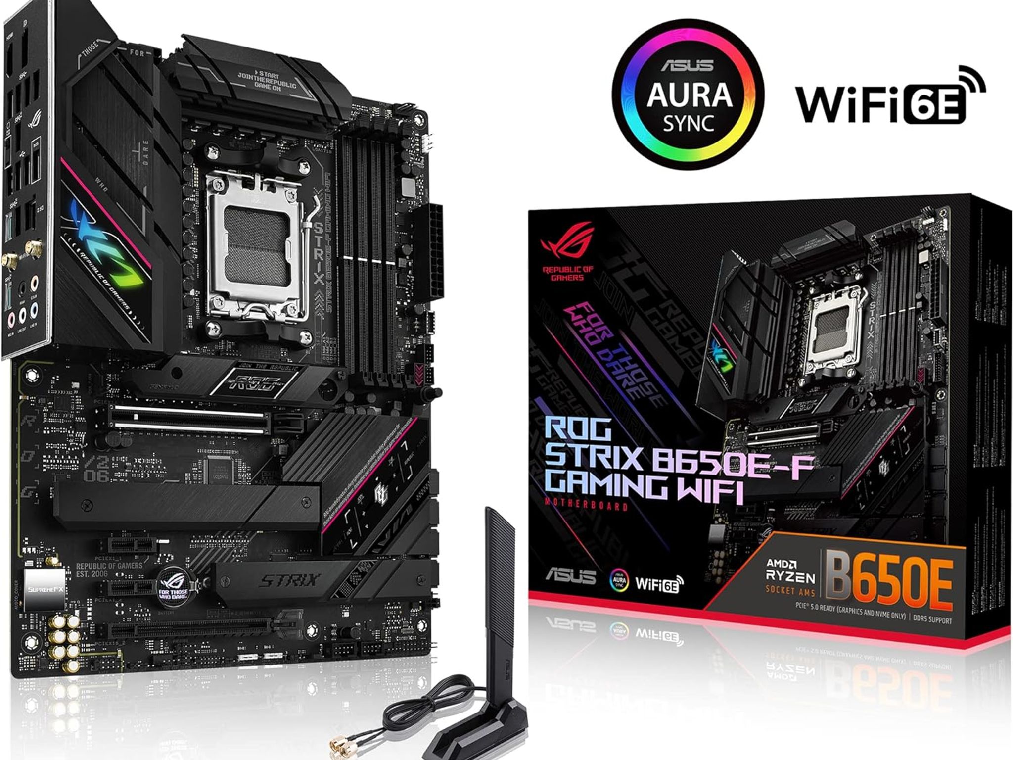 ASUS B650E-F ROG STRIX GAMING WIFI AMD AM5