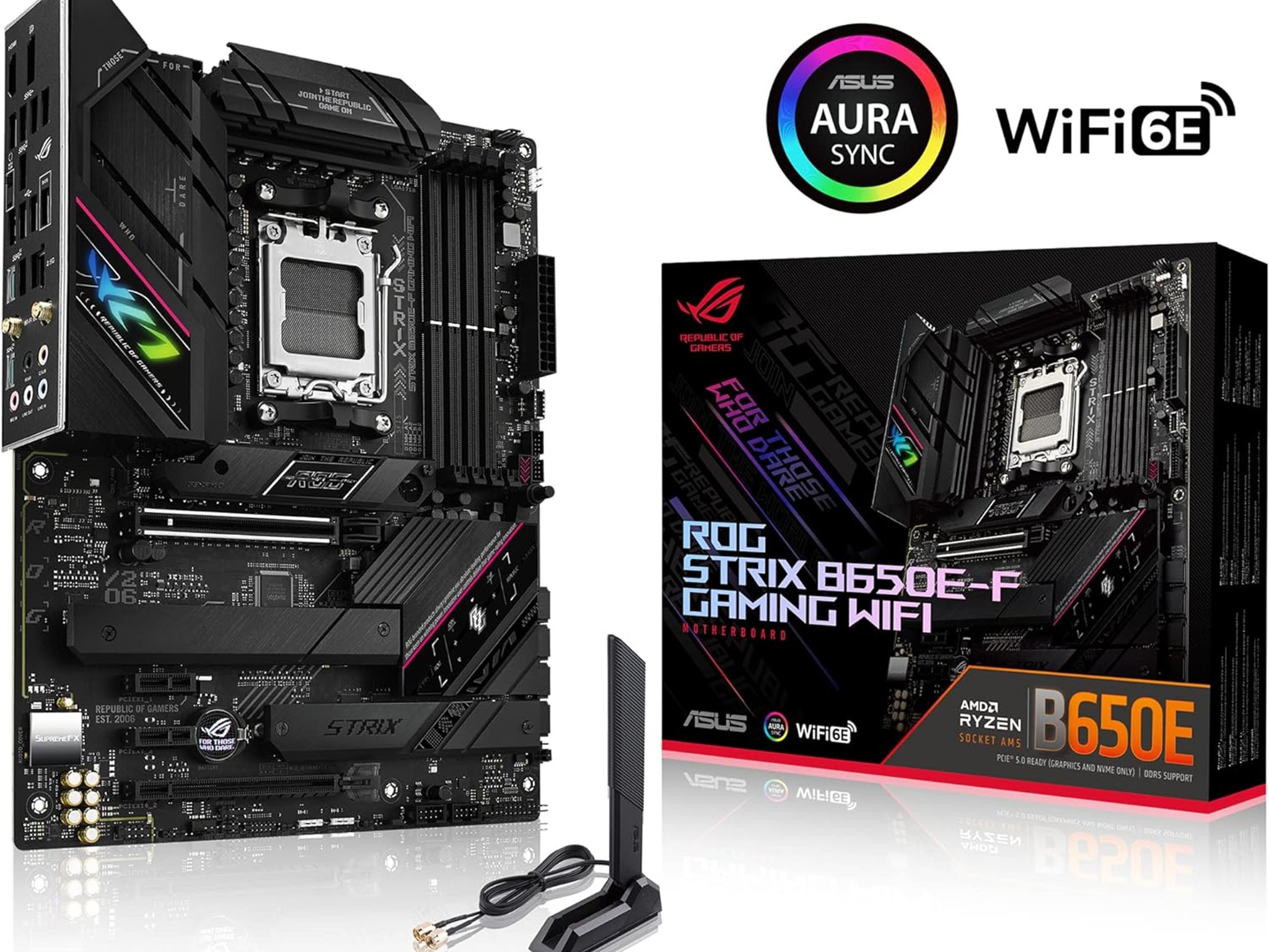 ASUS B650E-F ROG STRIX GAMING WIFI AMD AM5