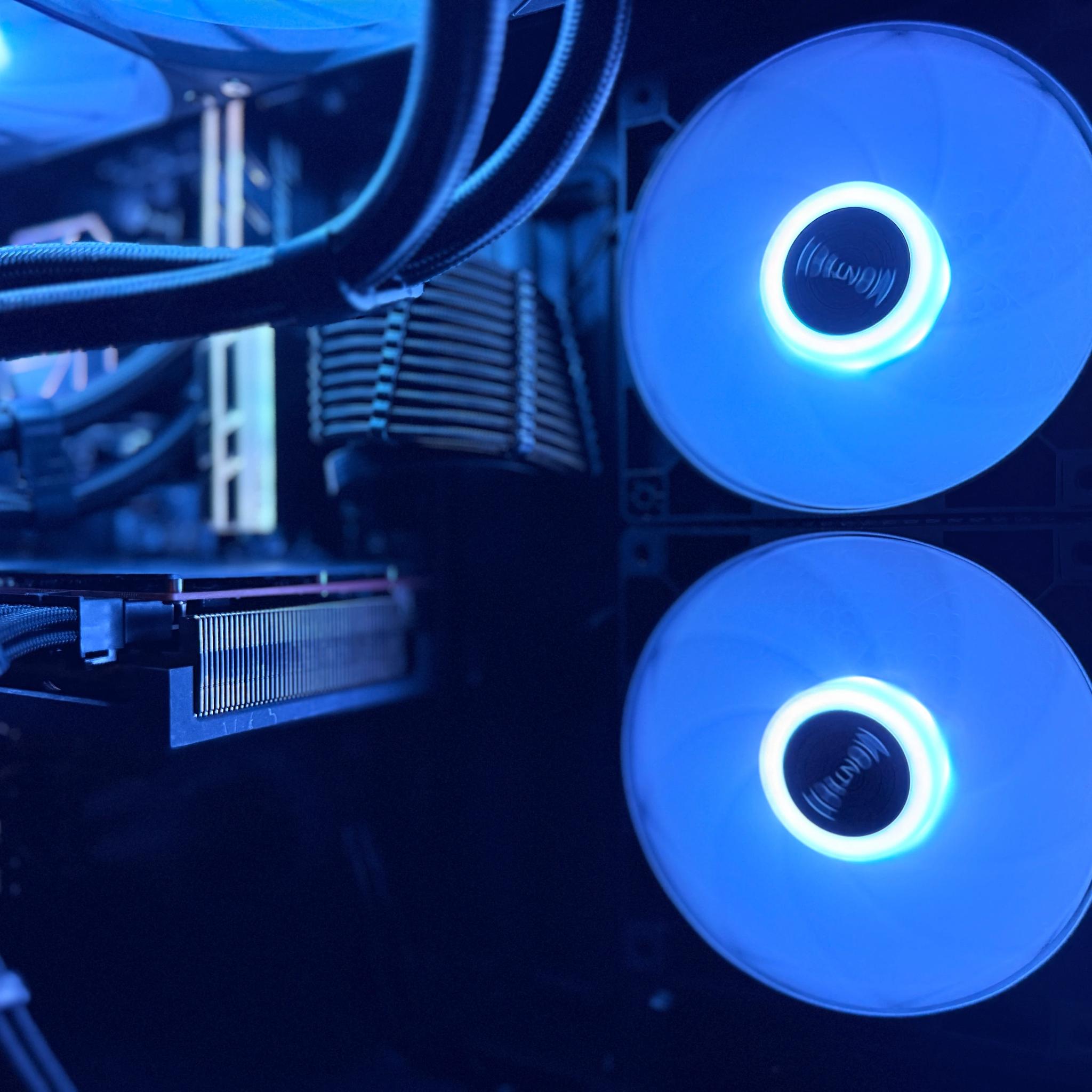 🐺 Cerberus 🐺 AMD RX 5700 XT / Intel Core i5-12500 / 1TB NVME / 32GB Ram / 240 AIO / Windows 11 Pro