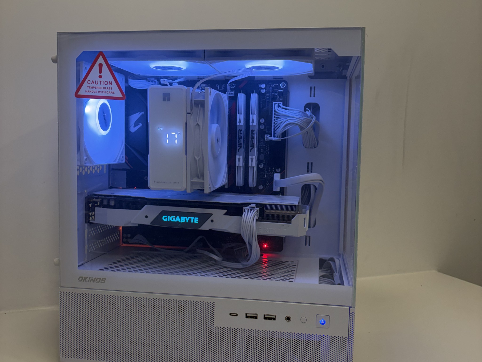 PRICE DROP| 1440p WHITE Gaming PC | RTX 2060 SUPER | 16GB DDR4 | i5 Intel CPU
