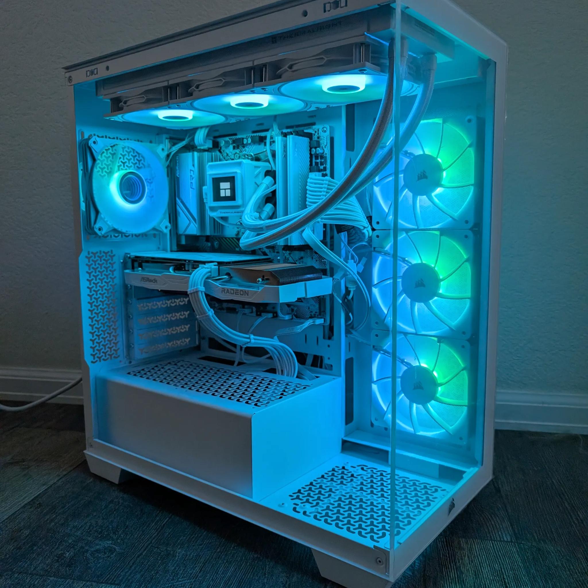 🫰Bargain White Build!🫰| 3900XT | RX 6600 | 16GB DDR4 | 1TB NVME SSD