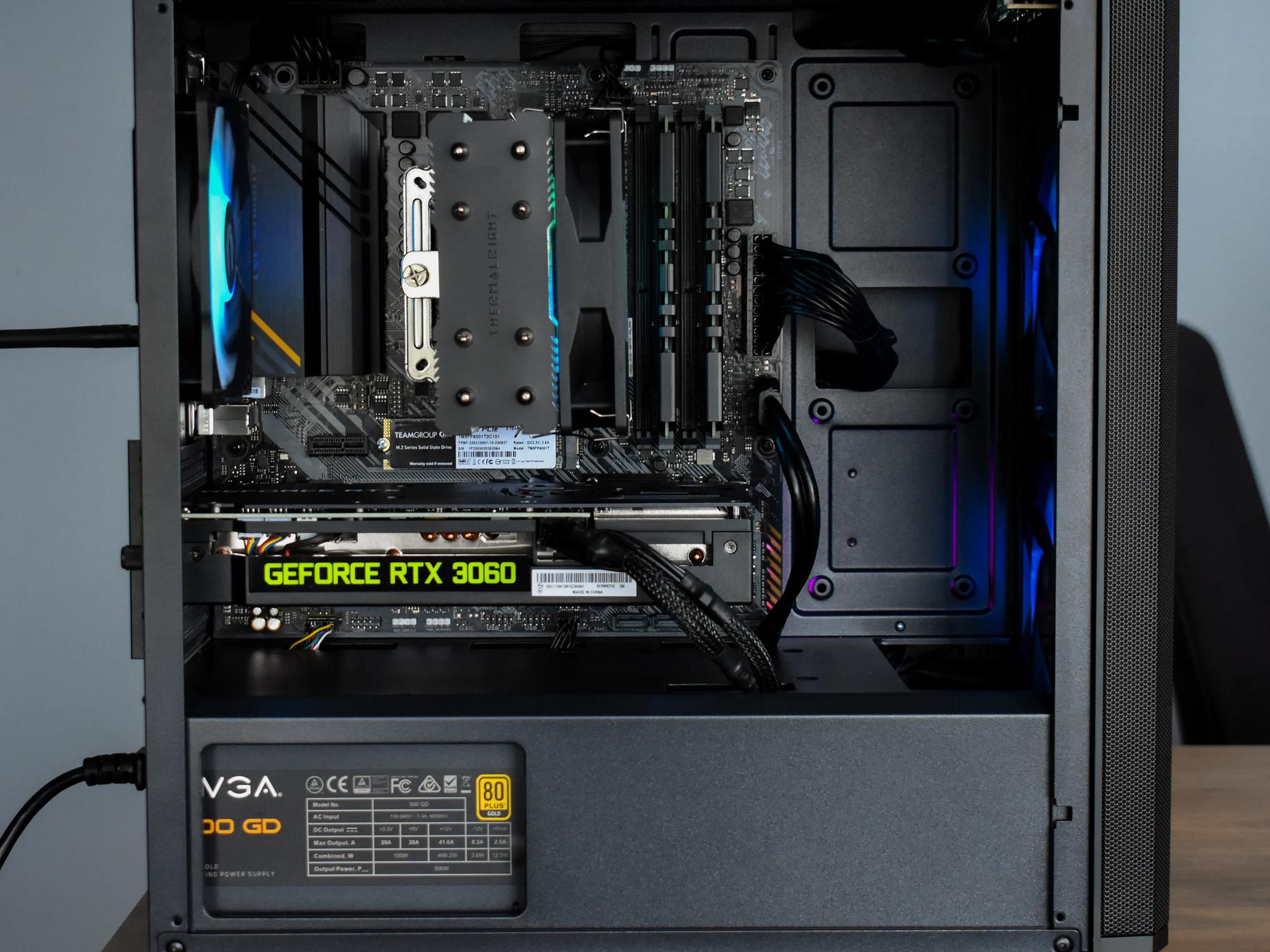 MID RANGE GAMING PC RTX 3060 12GB / Ryzen 5 5500