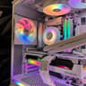 ⚪🕷️ The White Widow 🕷️⚪ Ryzen 9 7900X 🕷️ RX 9070XT 16GB 🕷️32 GB DDR5 6400Mhz🕷️ 4 TB NVMe🕷️ 850W PSU