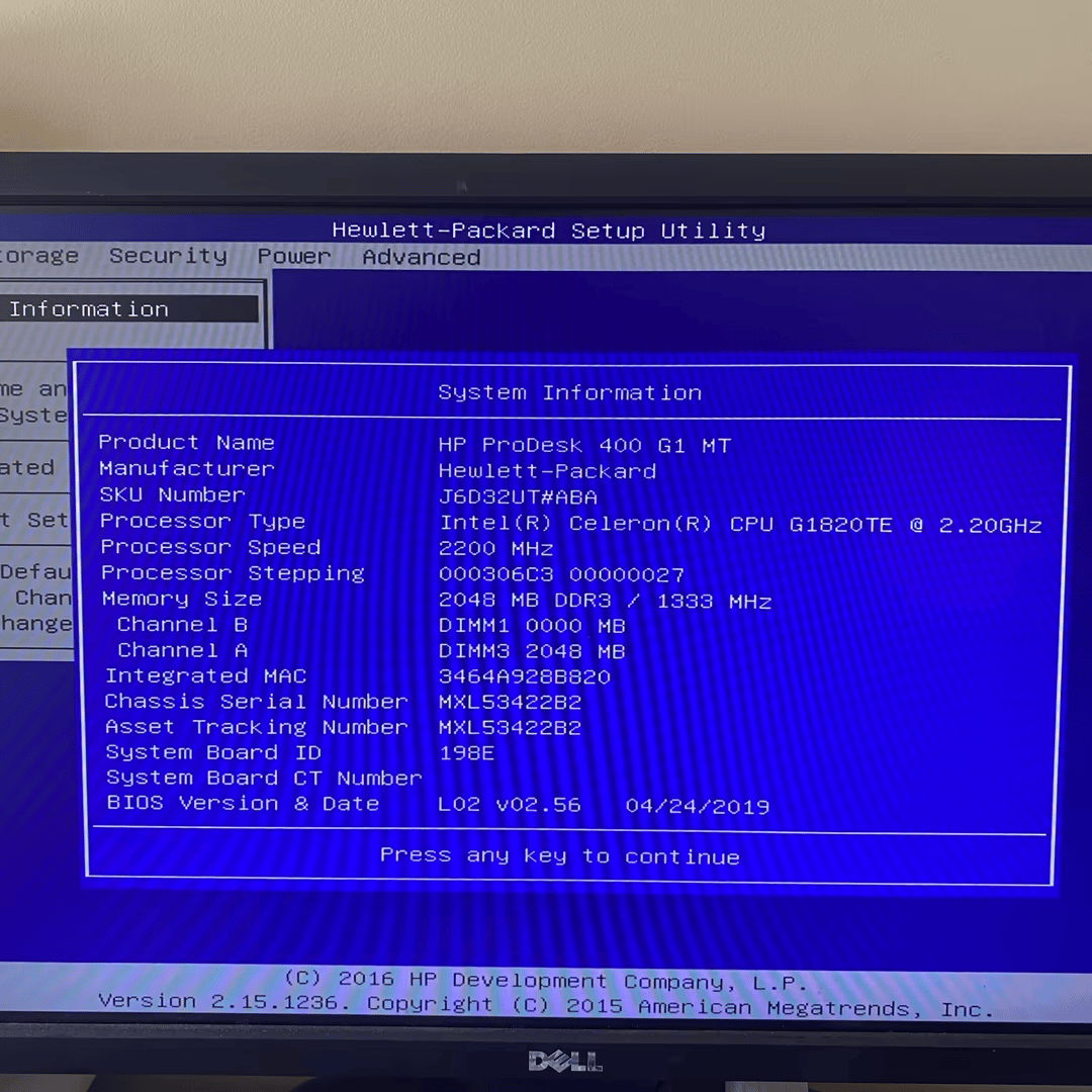 OEM HP LGA 1150 Motherboard 