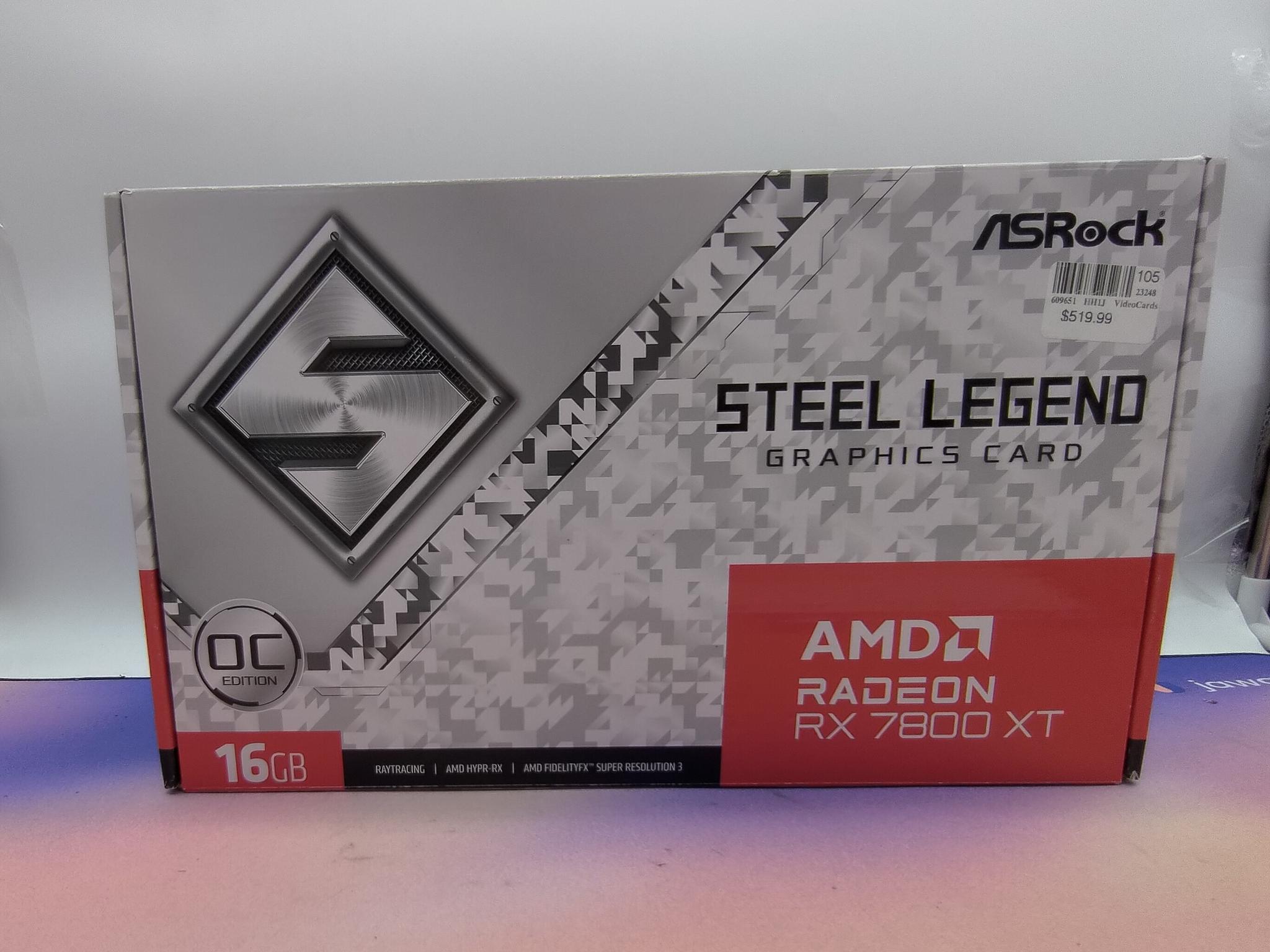 ASRock Steel Legend RX 7800XT