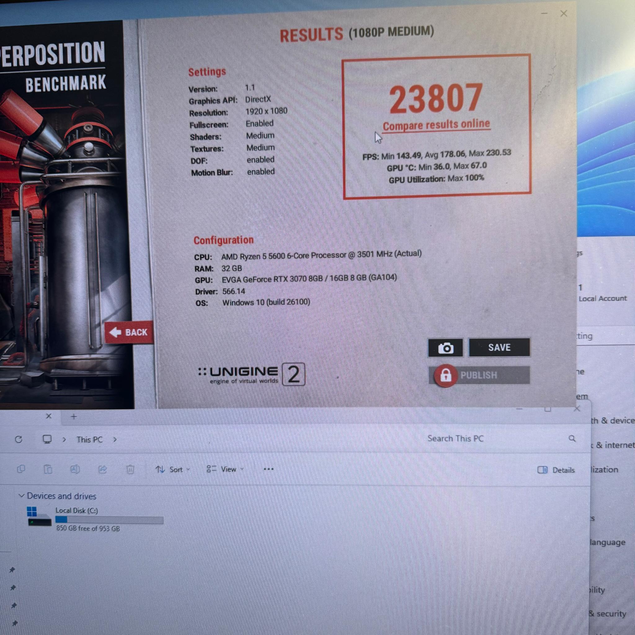 Gaming PC RTX 3070