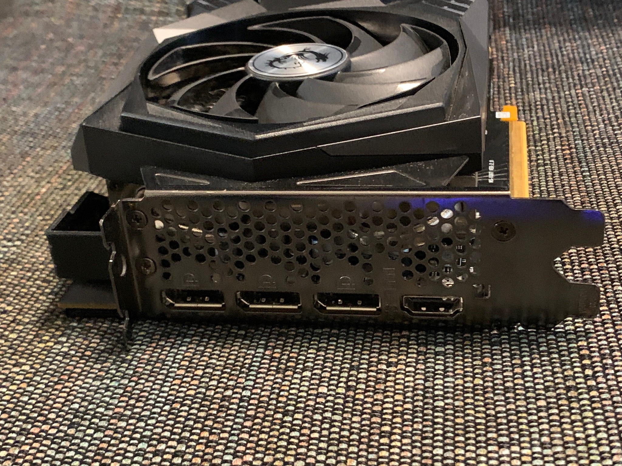 MSI ‎GeForce RTX 3060 Ti GAMING X 8G LHR GDRR6 Graphics Card, Used.