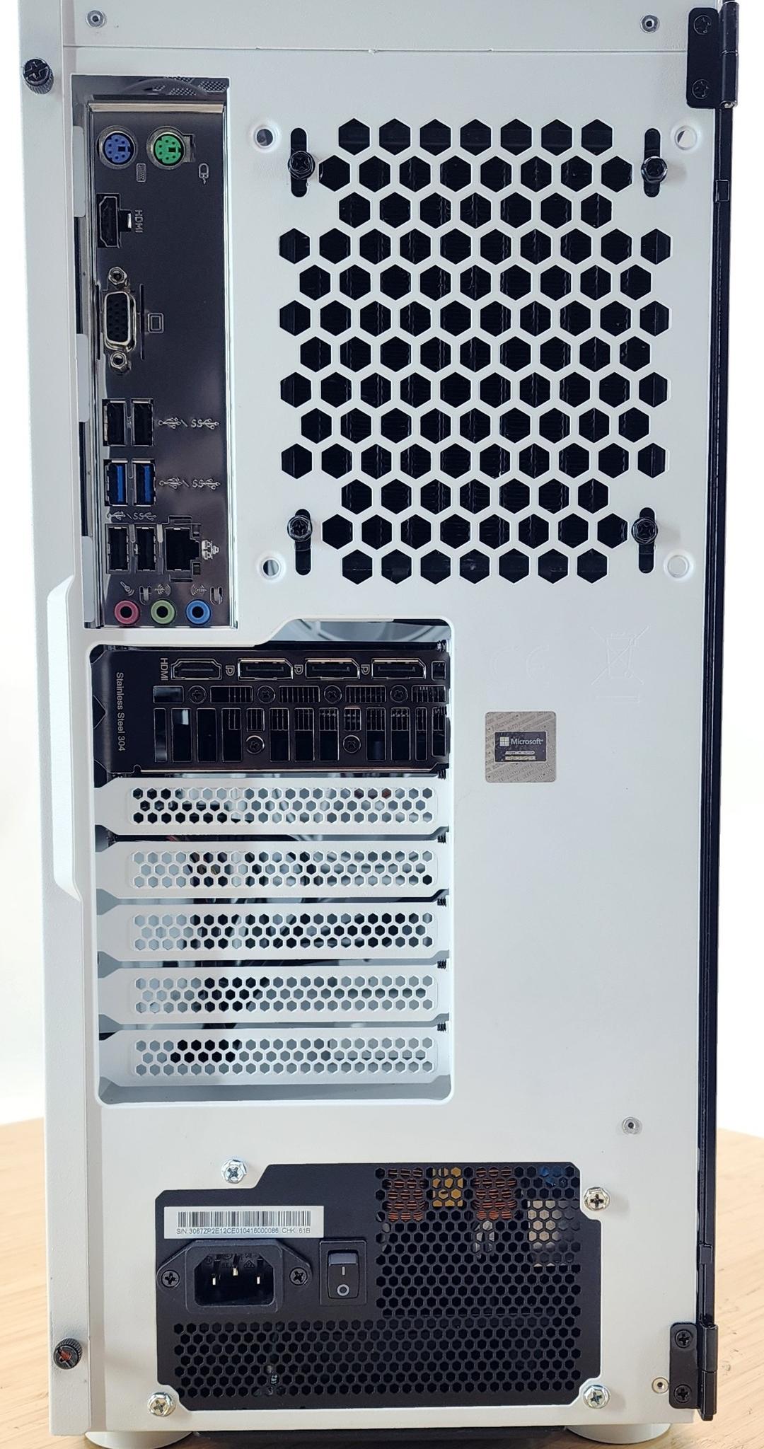 Gaming PC i7-11700F 16GB RAM 256GB SSD + 1TB HDD RTX 3060 Ti 8GB Win11 Computer