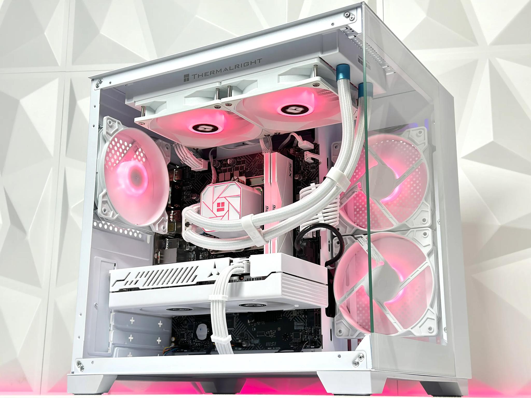 ❄️ · 🥶||Liquid Cooled Gaming PC❄️AMD RX 6600M 8GB❄️Intel 13100F❄️16GB DDR4❄️1TB NVME