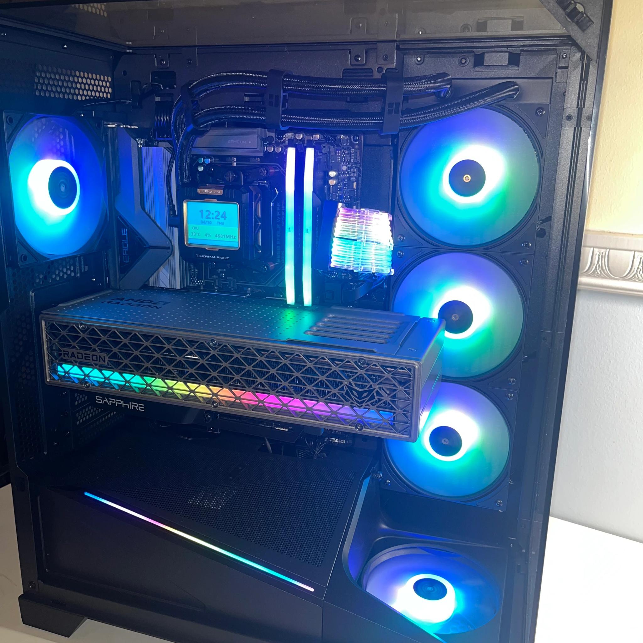 🔥 9070 XT + 9800X3D 🔥|The "Nitroflare"| Gaming PC