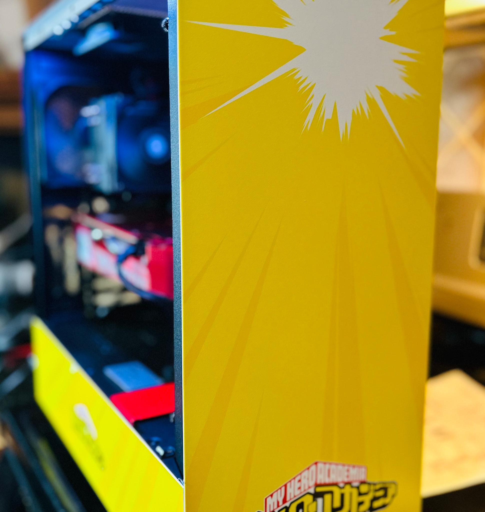 My Hero Academia/ Zaku II (Gundam) Anime collectors gaming rig