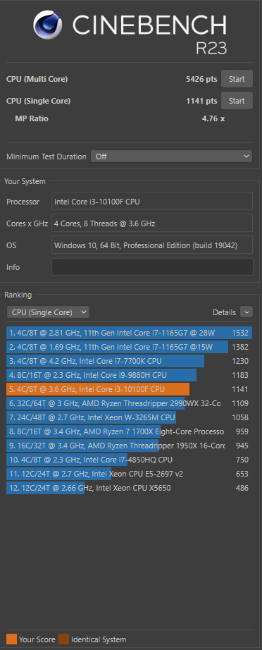 Budget Banger | i3-10100F + GTX 1650 Super w/ WIFI & Bluetooth