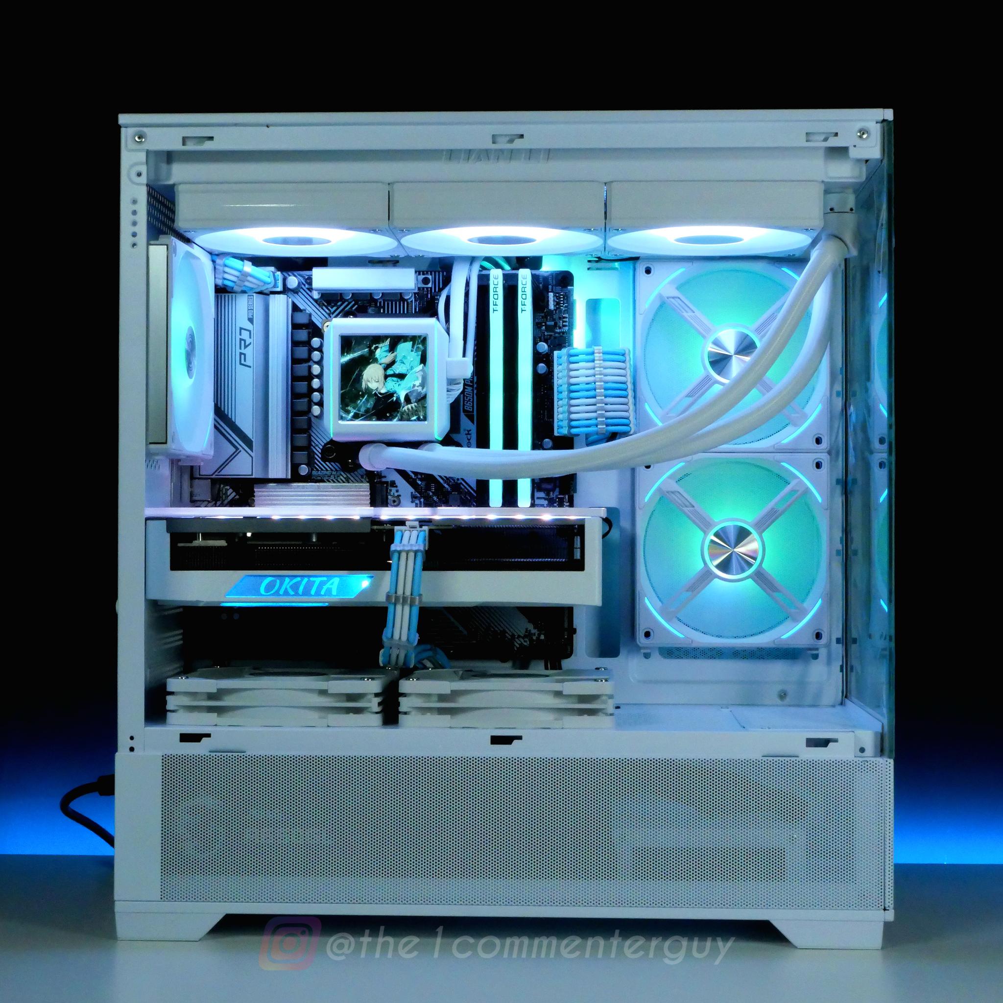 Sakura🗡Saber 🩵|🌸 RTX 4070, Ryzen 7500F, 32GB RAM, 1TB Gen 4.0 nvme